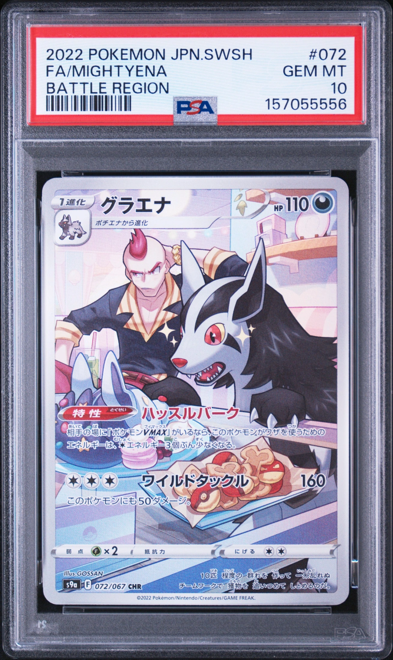 Mightyena (S9A 072) — Voorkant
