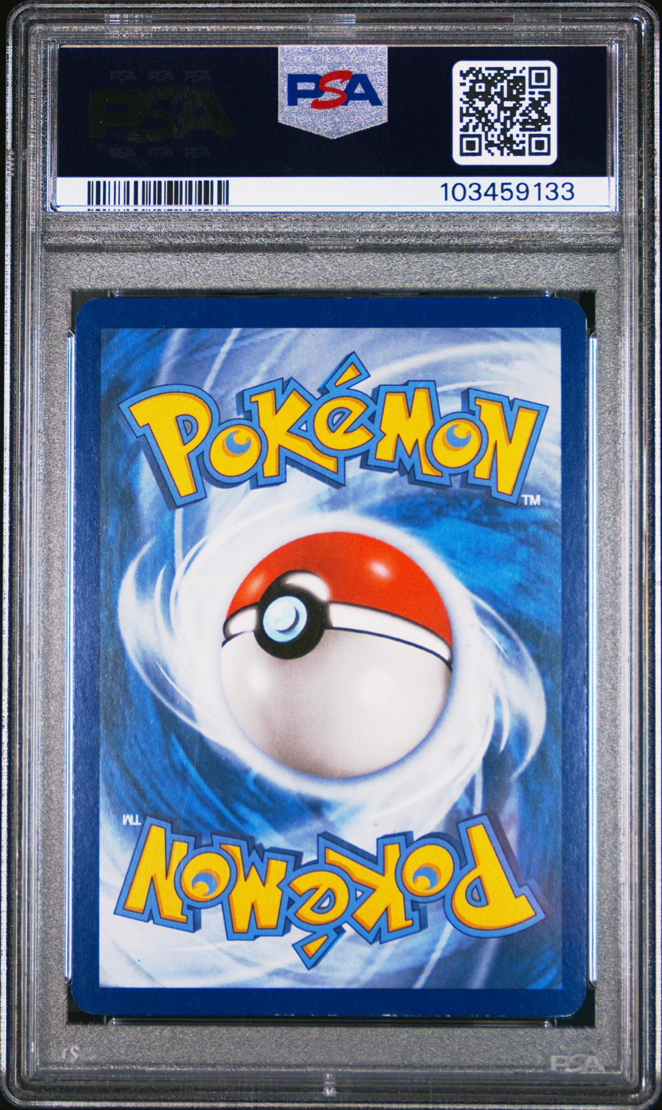 Pikachu-EX (PR-XY XY124) — Achterkant