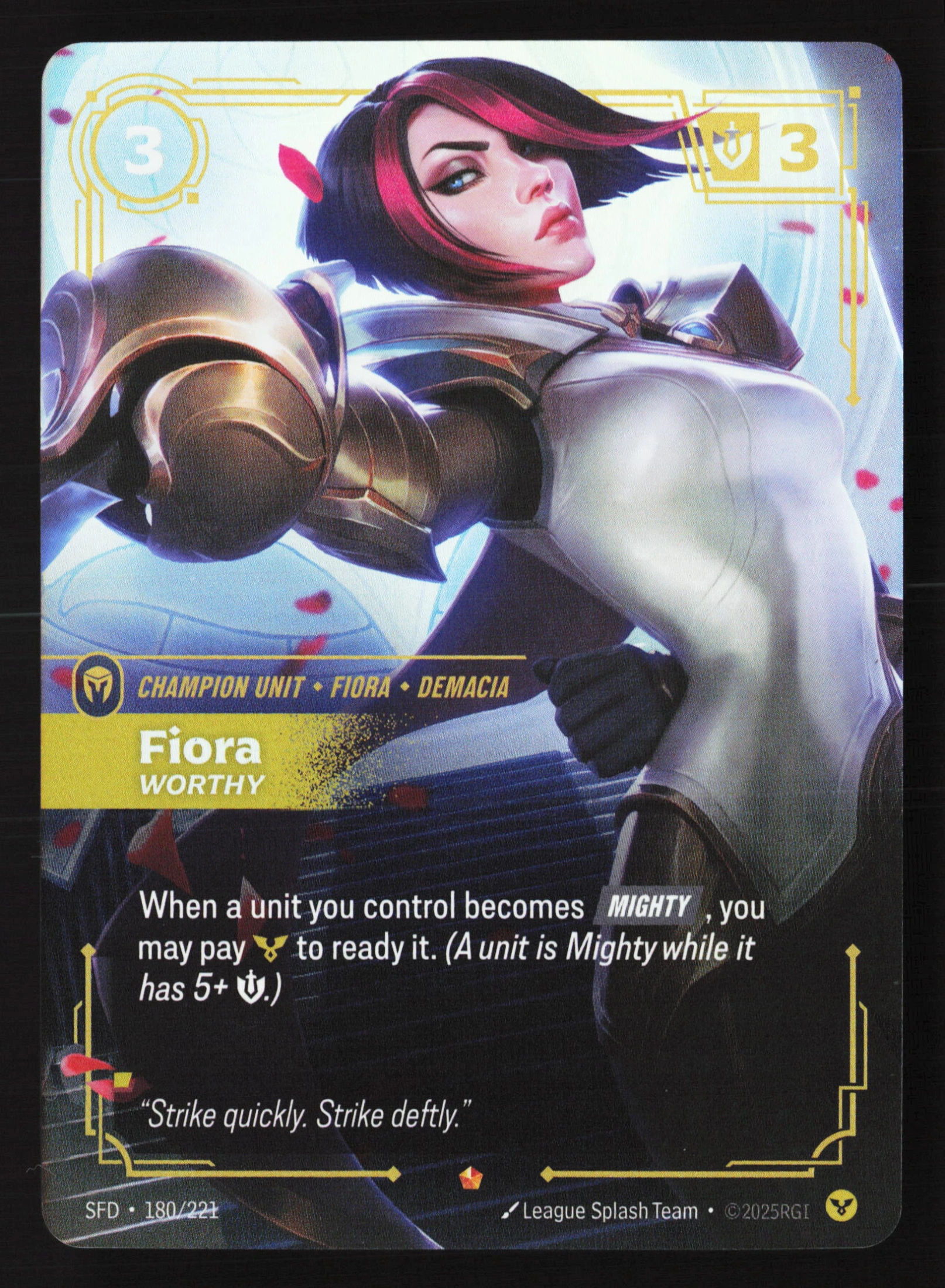 Fiora, Worthy (SFD 180) — Voorkant