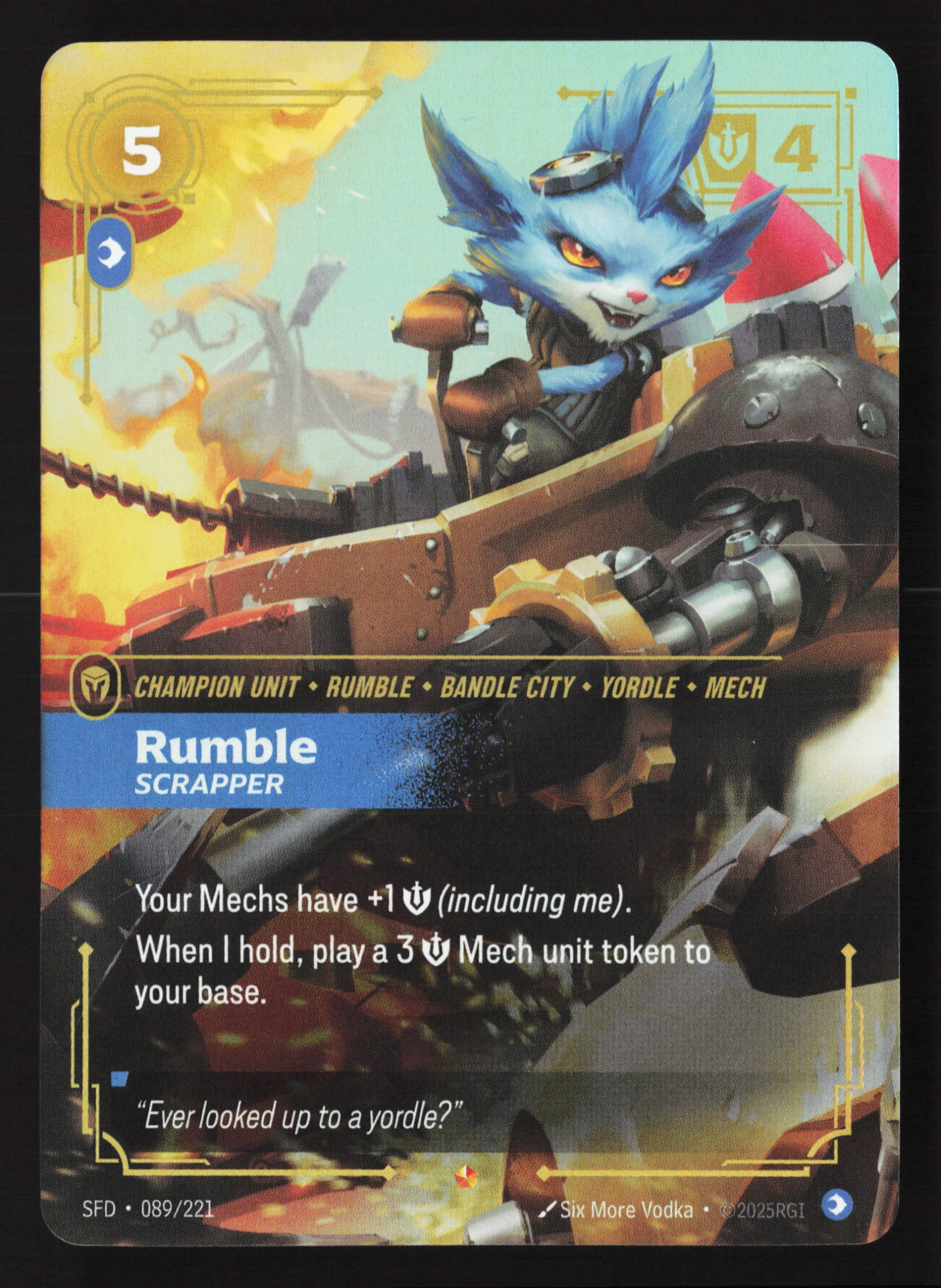 Rumble, Scrapper (SFD 089) — Voorkant