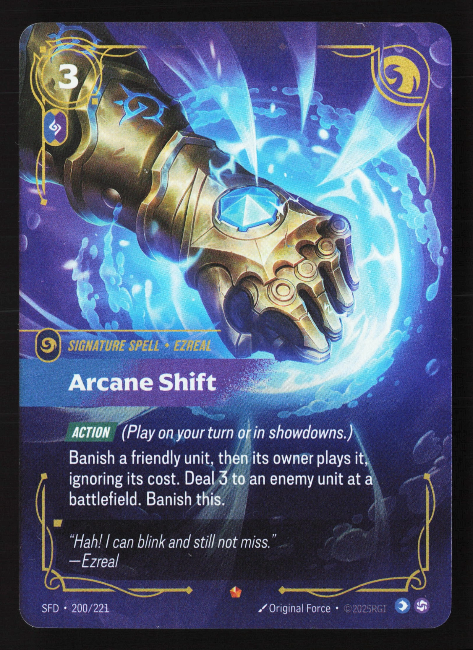 Arcane Shift (SFD 200) — Voorkant