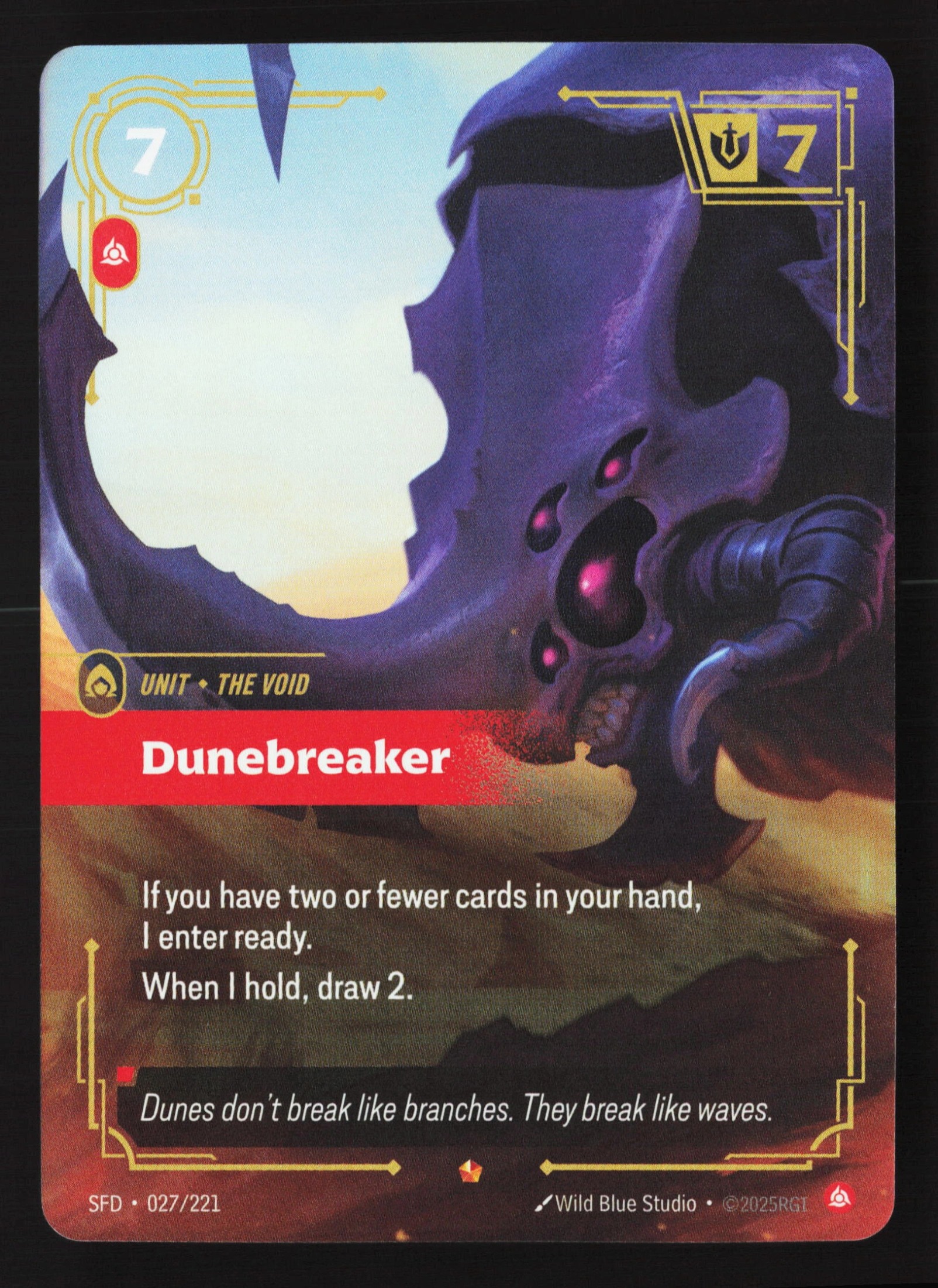 Dunebreaker (SFD 027) — Voorkant