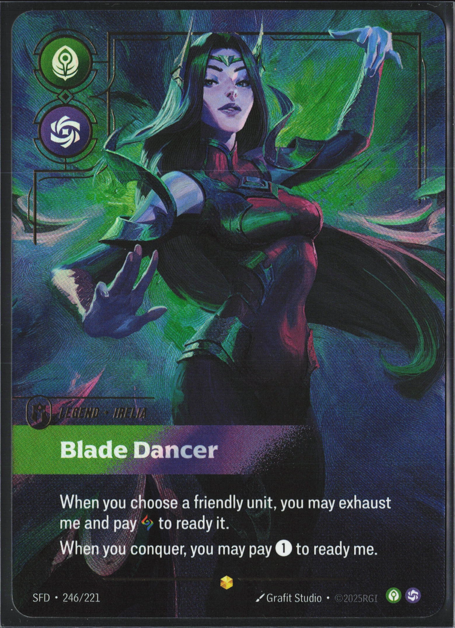 Blade Dancer (SFD 246) — Voorkant