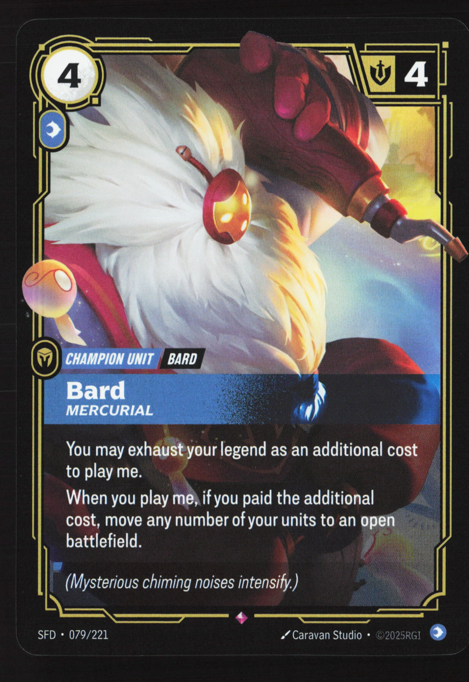 Bard, Mercurial (SFD 079) — Voorkant