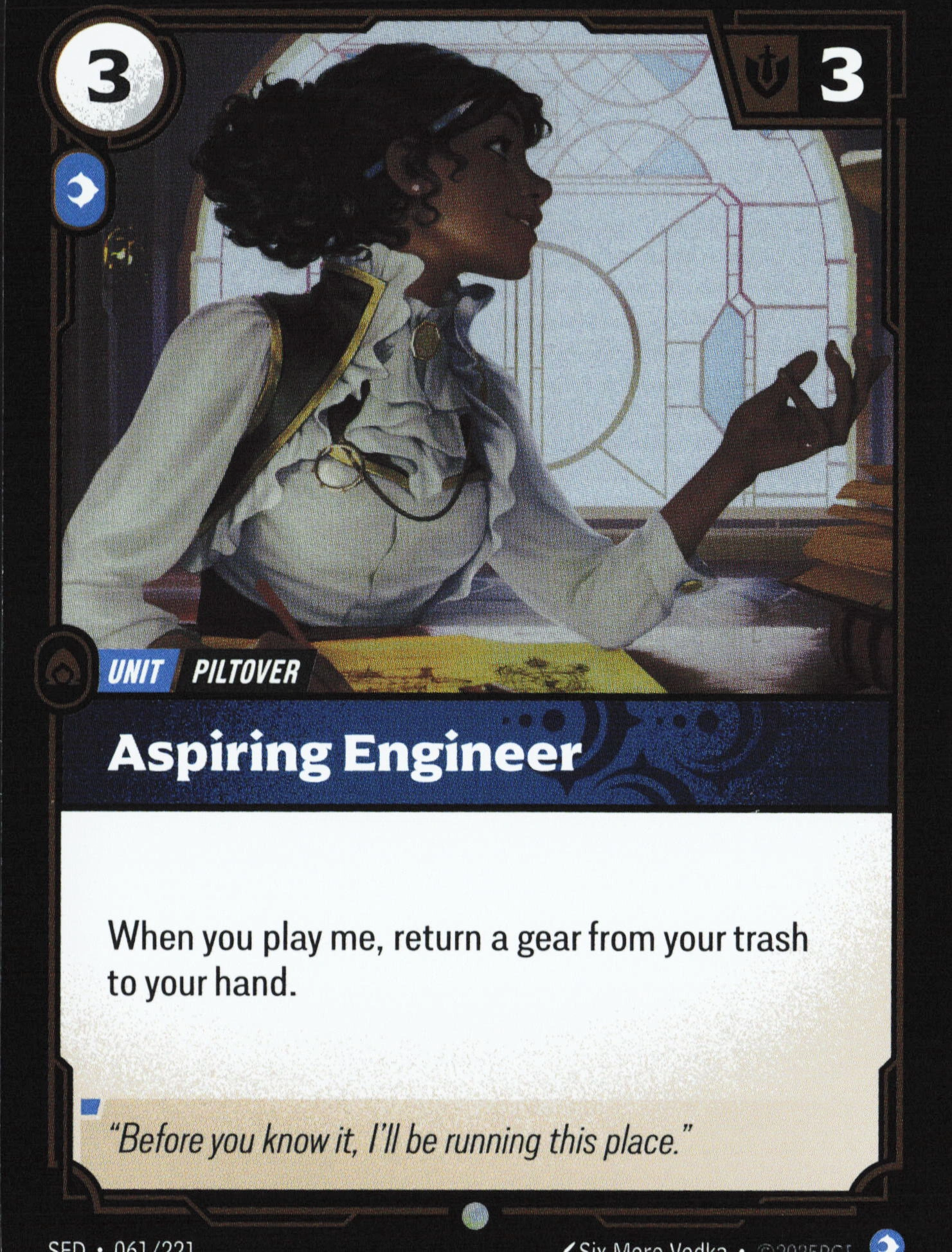 Aspiring Engineer (SFD 061) — Voorkant