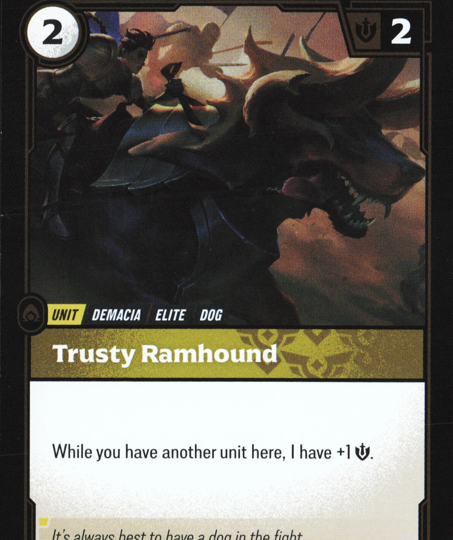 Trusty Ramhound (SFD 159) — Voorkant
