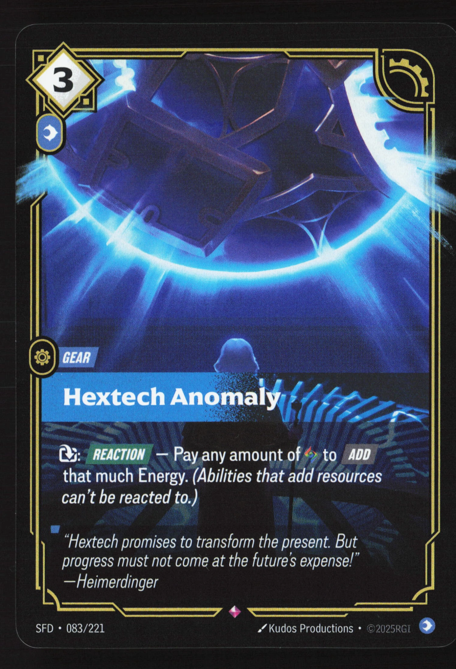 Hextech Anomaly (SFD 083) — Voorkant