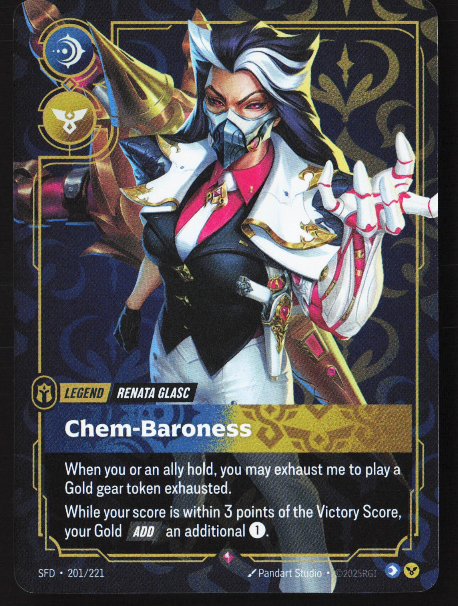 Chem-baroness (SFD 201) — Voorkant