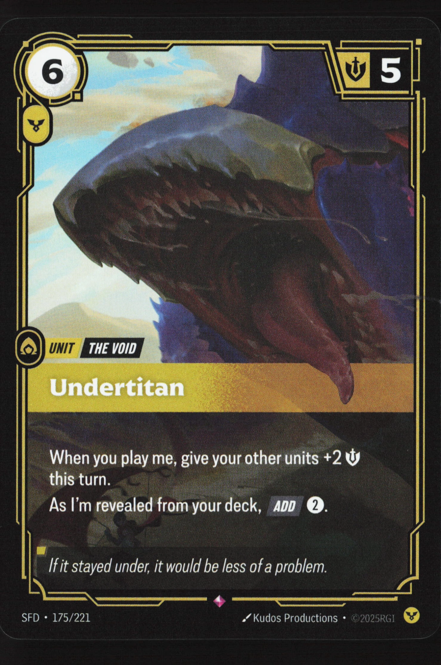 Undertitan (SFD 175) — Voorkant