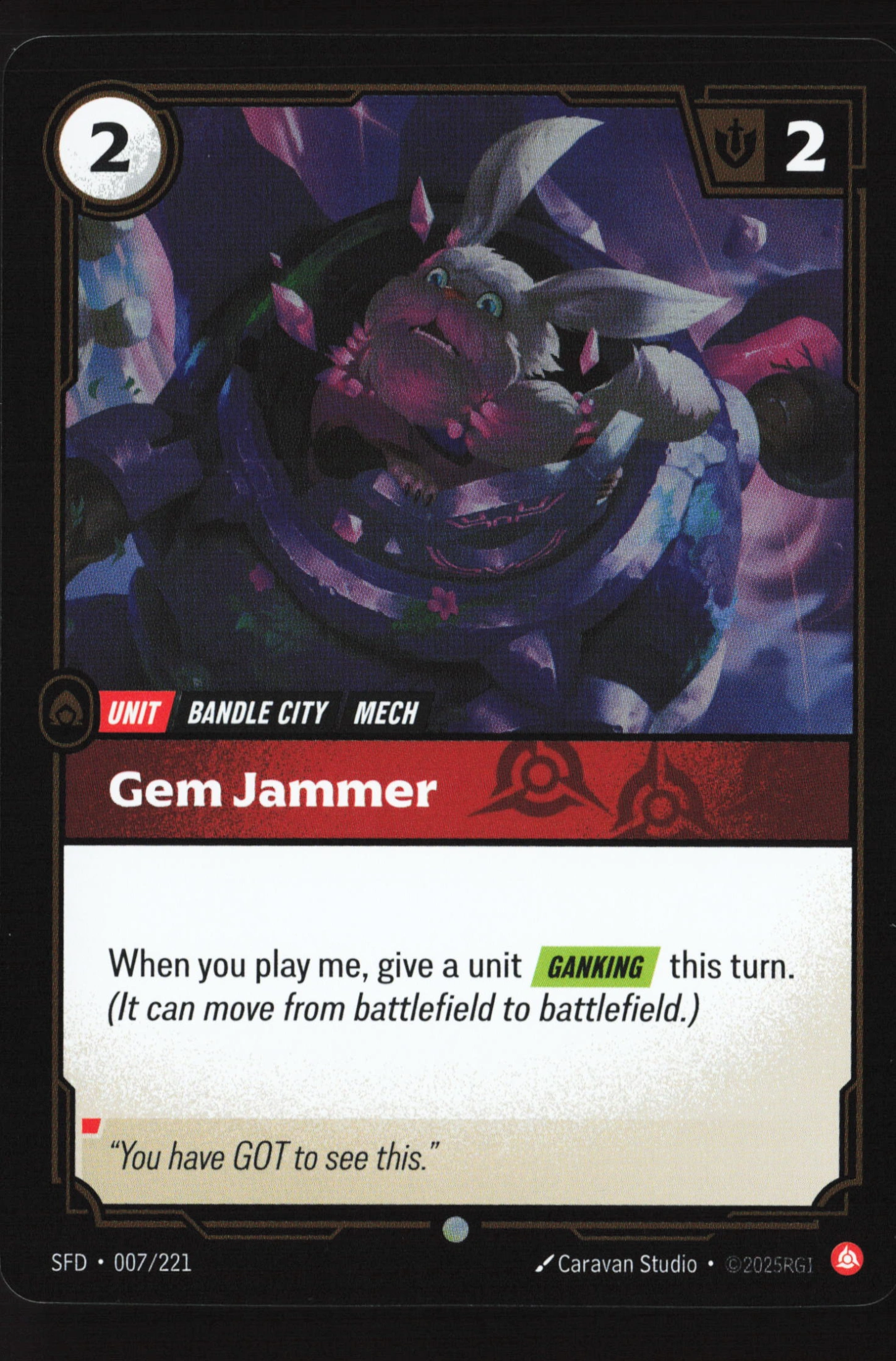 Gem Jammer (SFD 007) — Voorkant