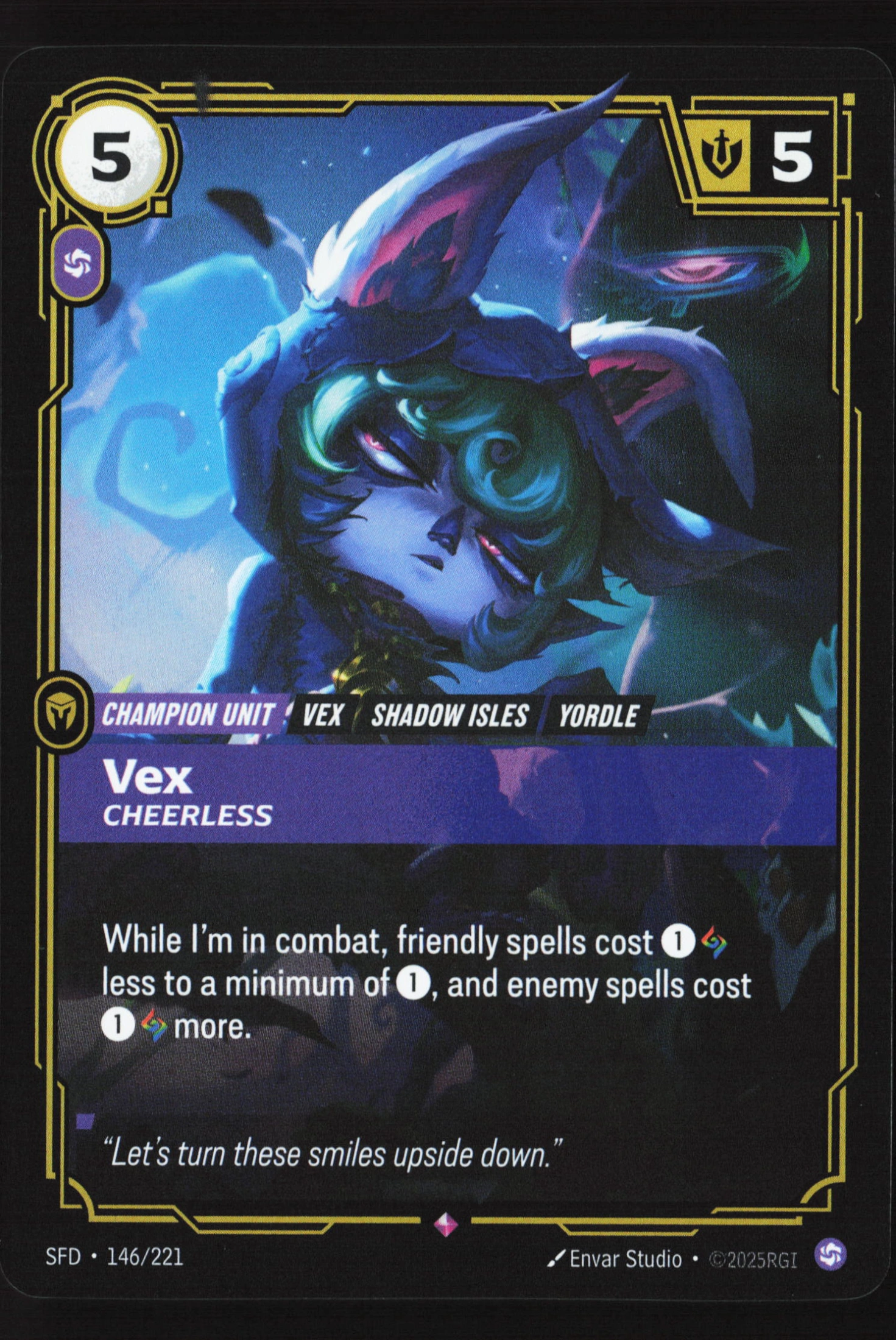 Vex, Cheerless (SFD 146) — Voorkant