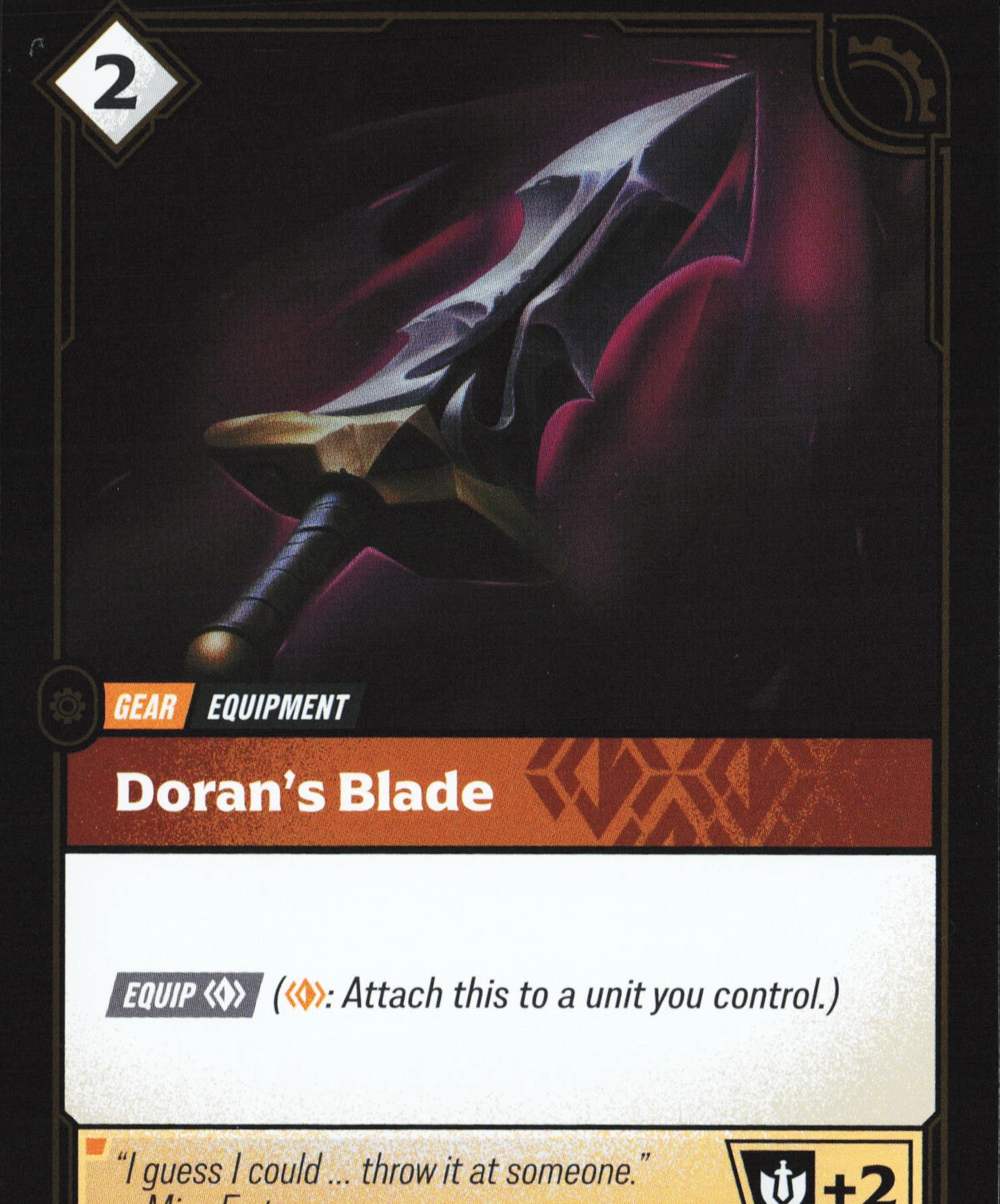 Doran's Blade (SFD 095) — Voorkant