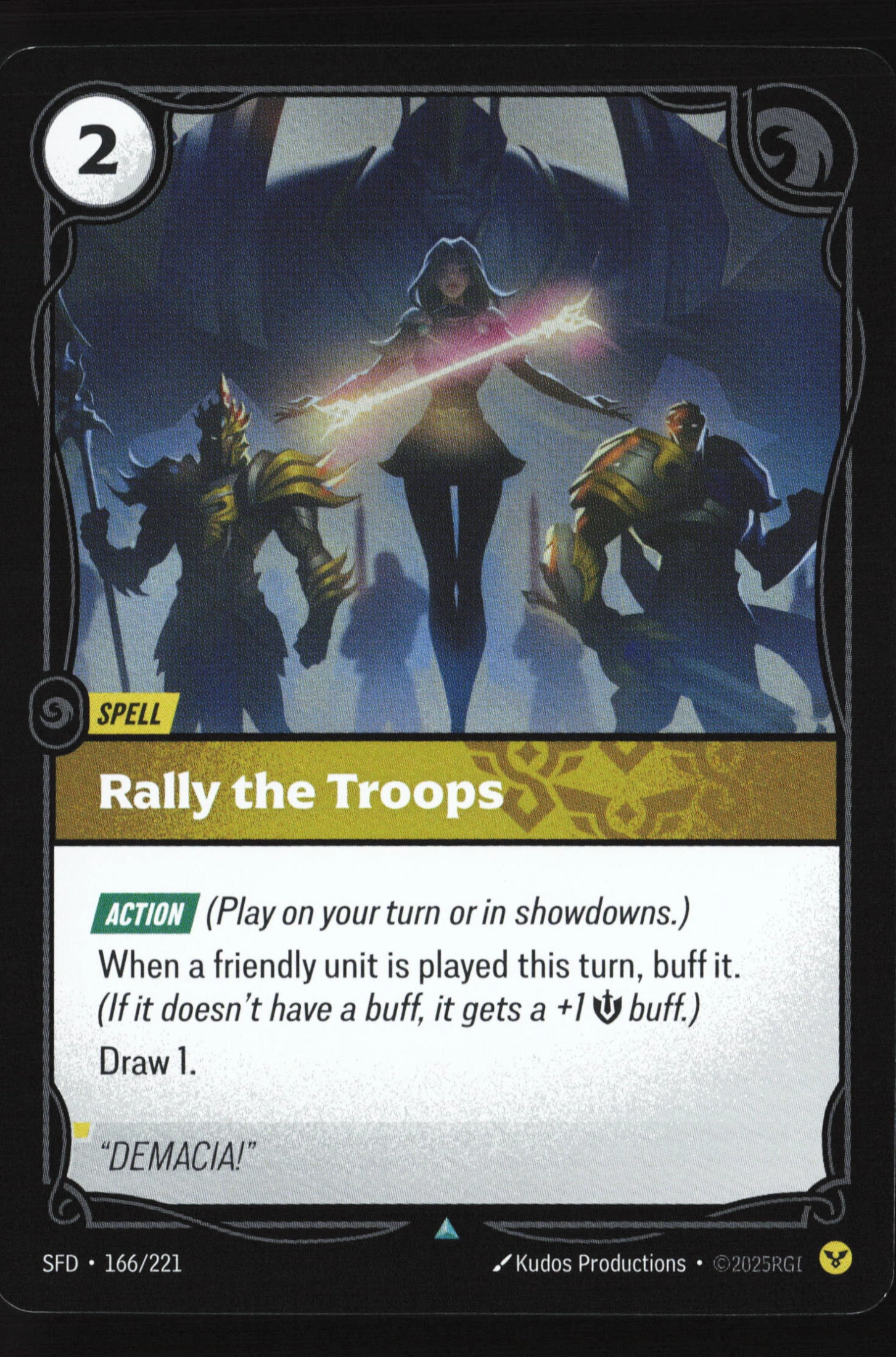 Rally The Troops (SFD 166) — Voorkant