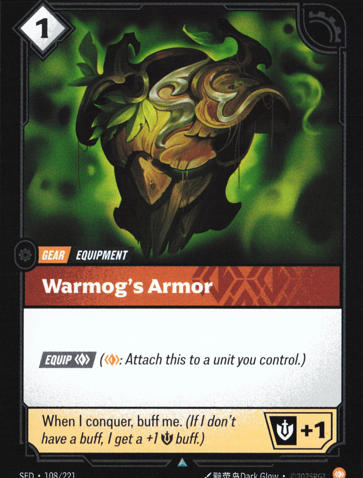 Warmog's Armor (SFD 108) — Voorkant