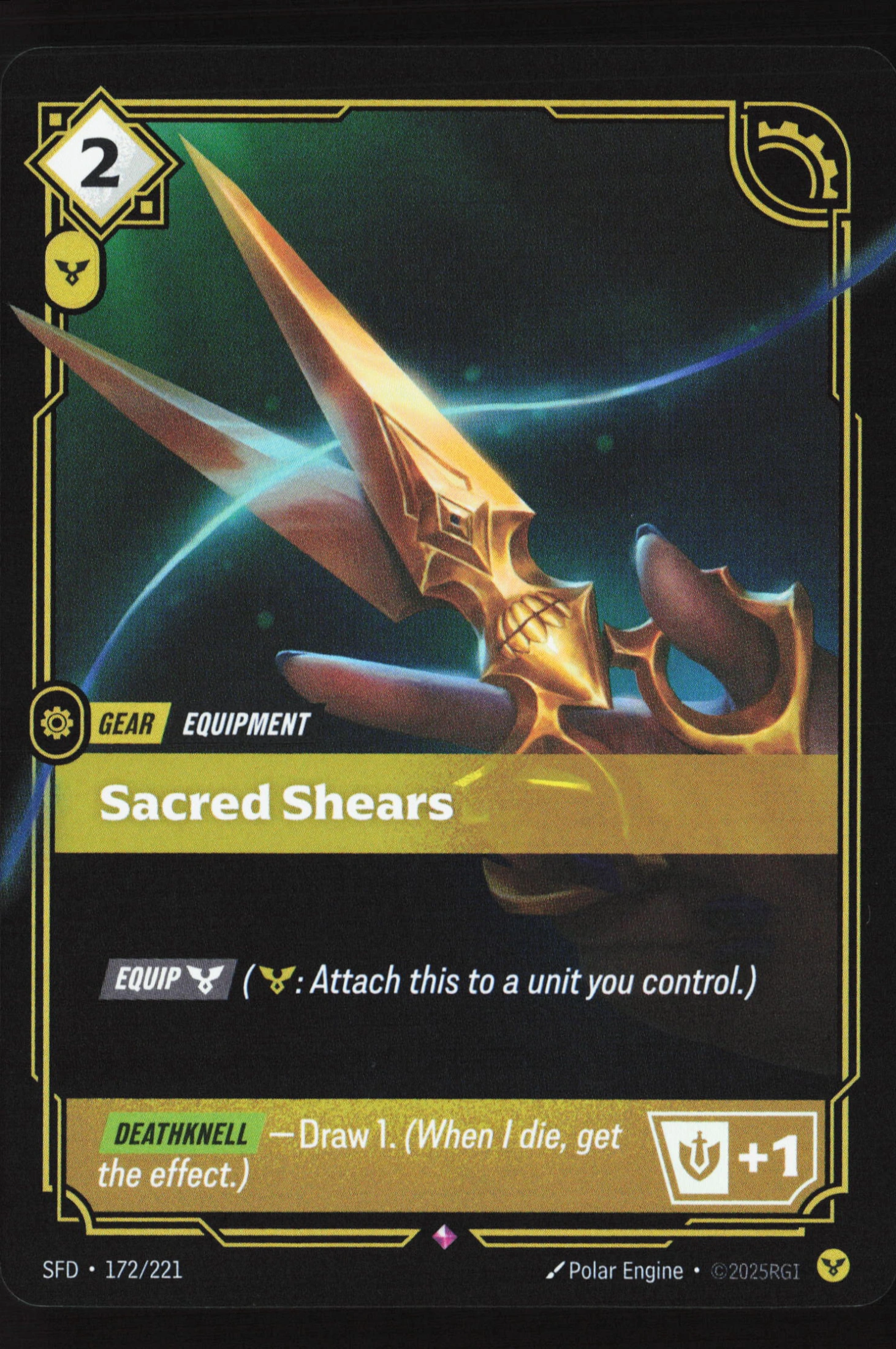Sacred Shears (SFD 172) — Voorkant