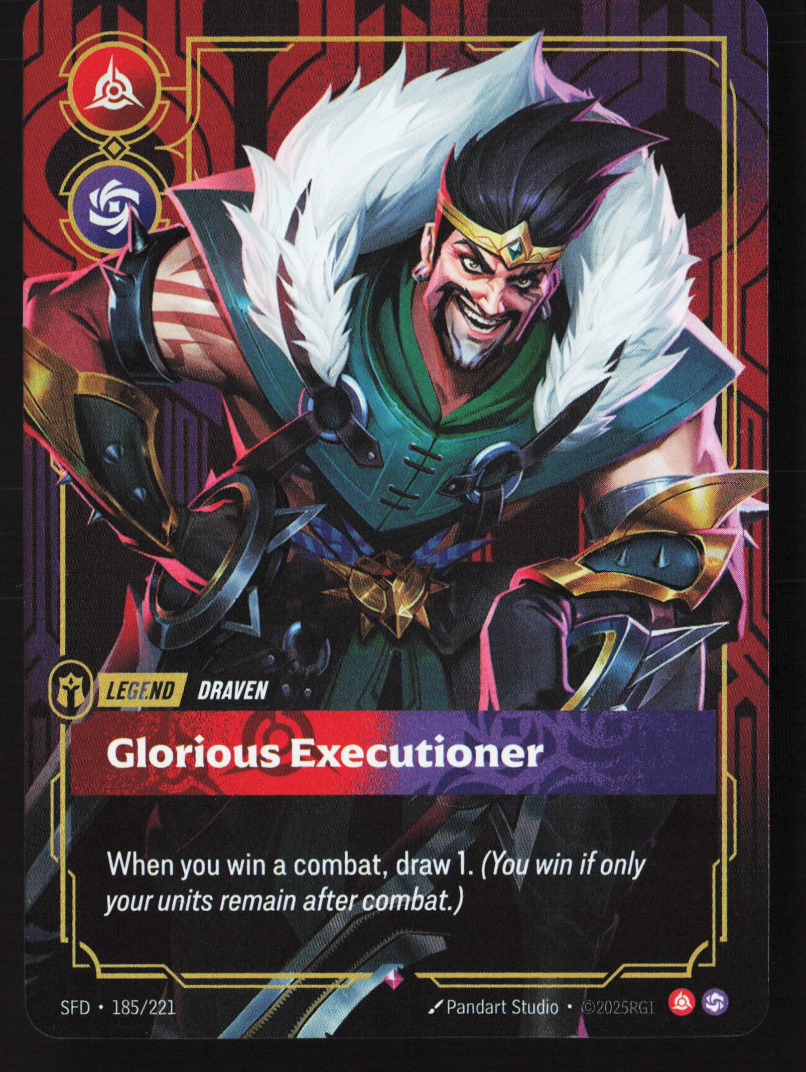 Glorious Executioner (SFD 185) — Voorkant