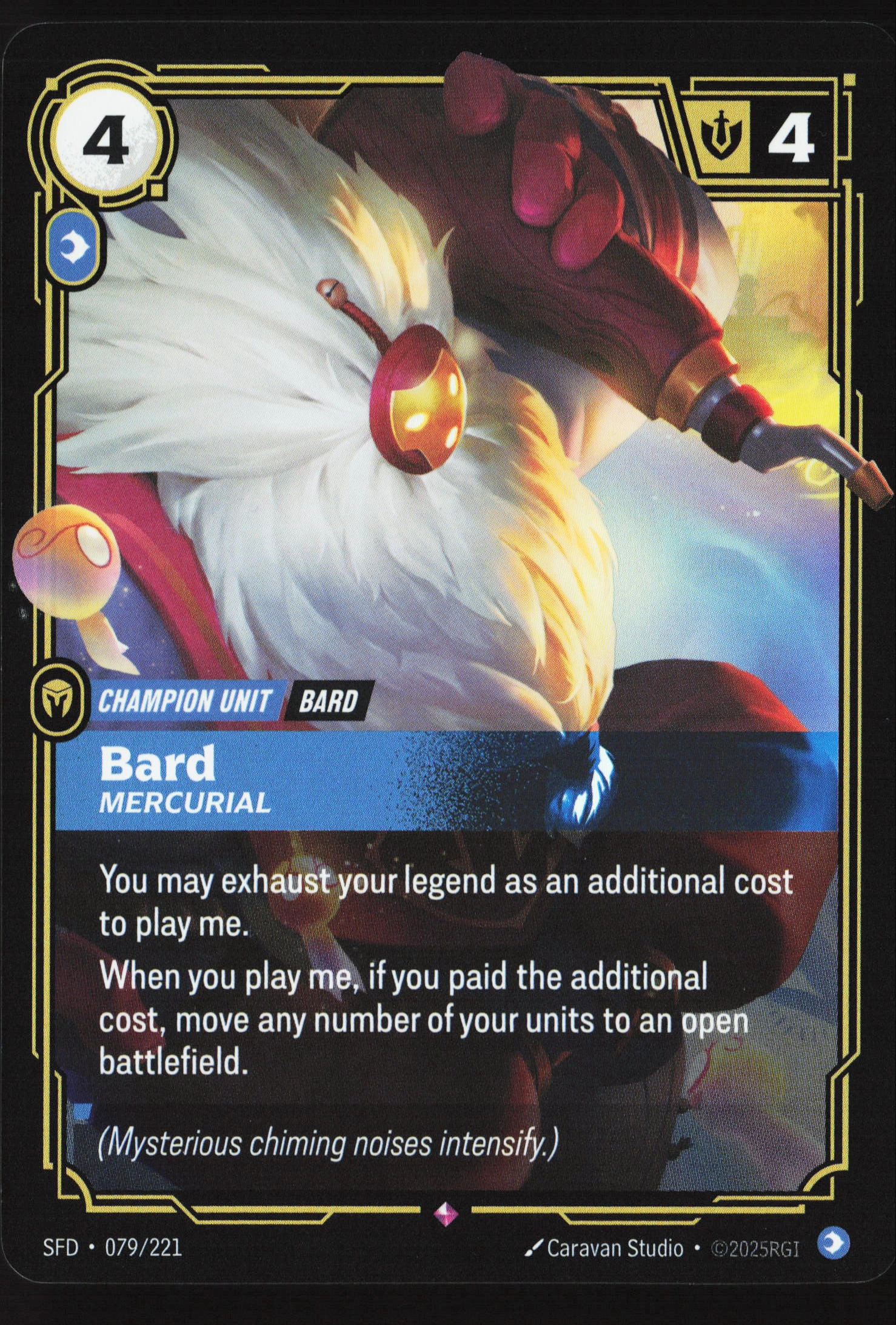 Bard, Mercurial (SFD 079) — Voorkant