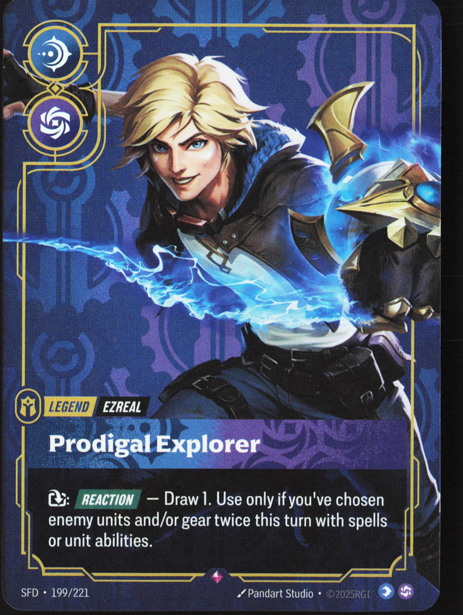 Prodigal Explorer (SFD 199) — Voorkant