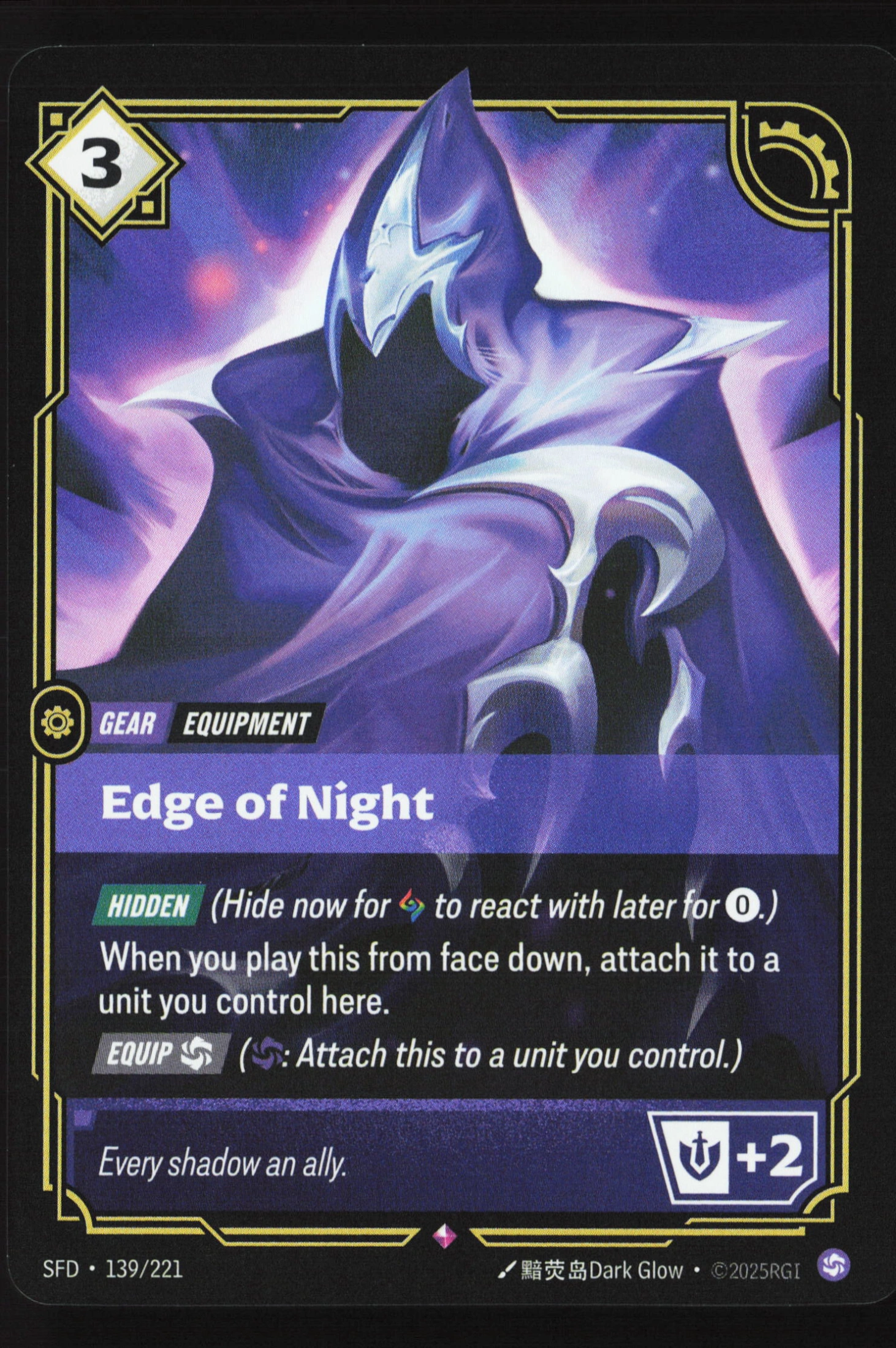 Edge Of Night (SFD 139) — Voorkant