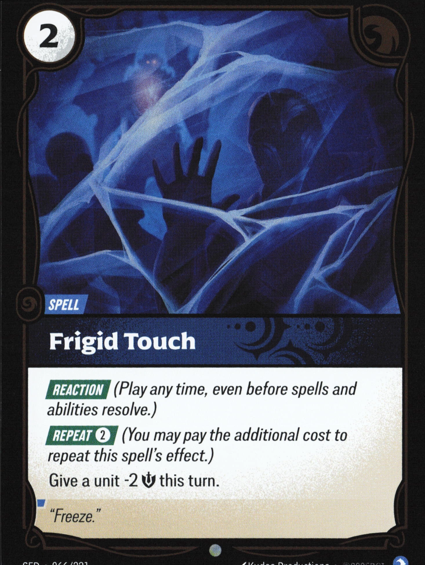 Frigid Touch (SFD 066) — Voorkant
