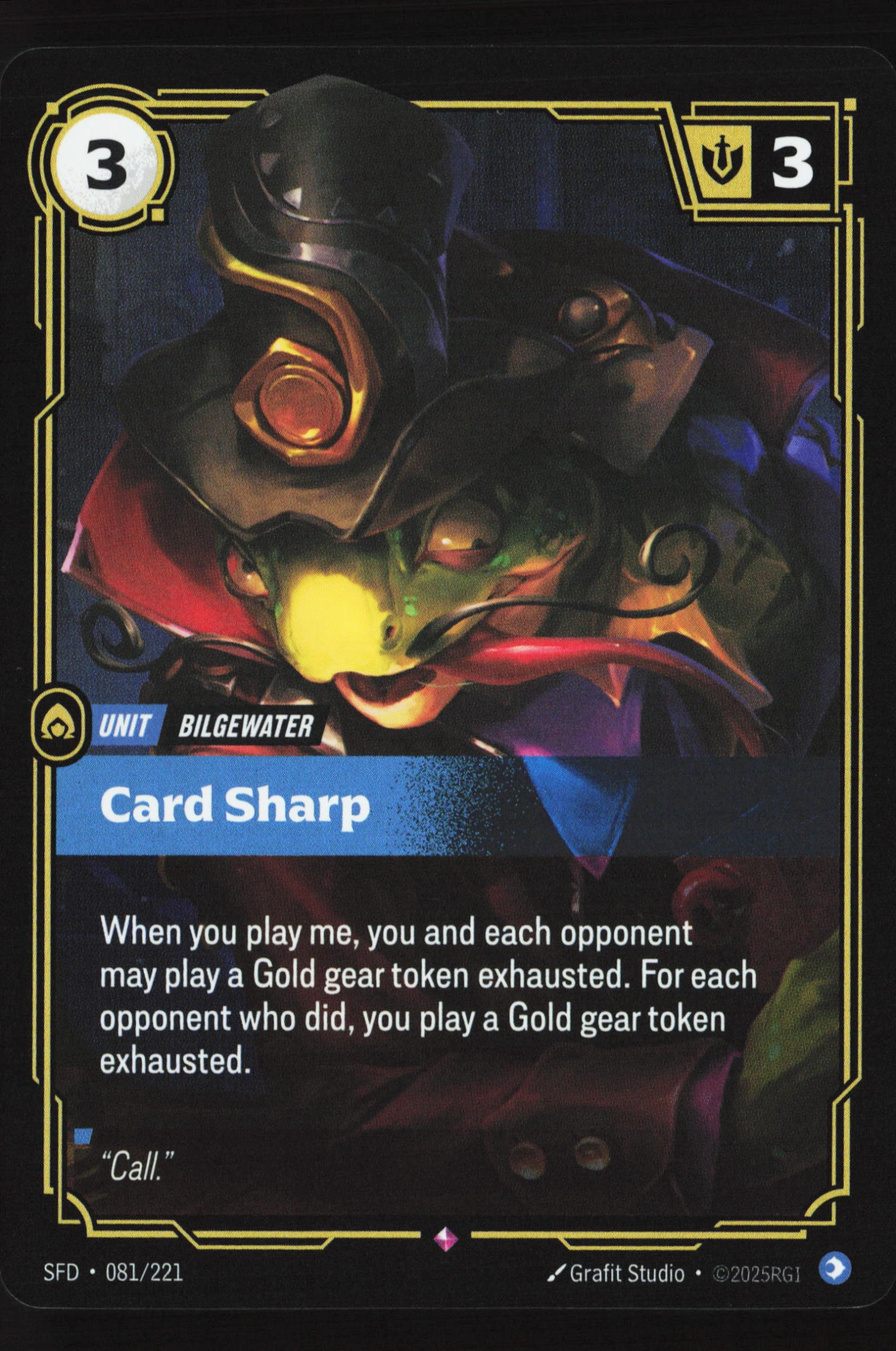 Card Sharp (SFD 081) — Voorkant