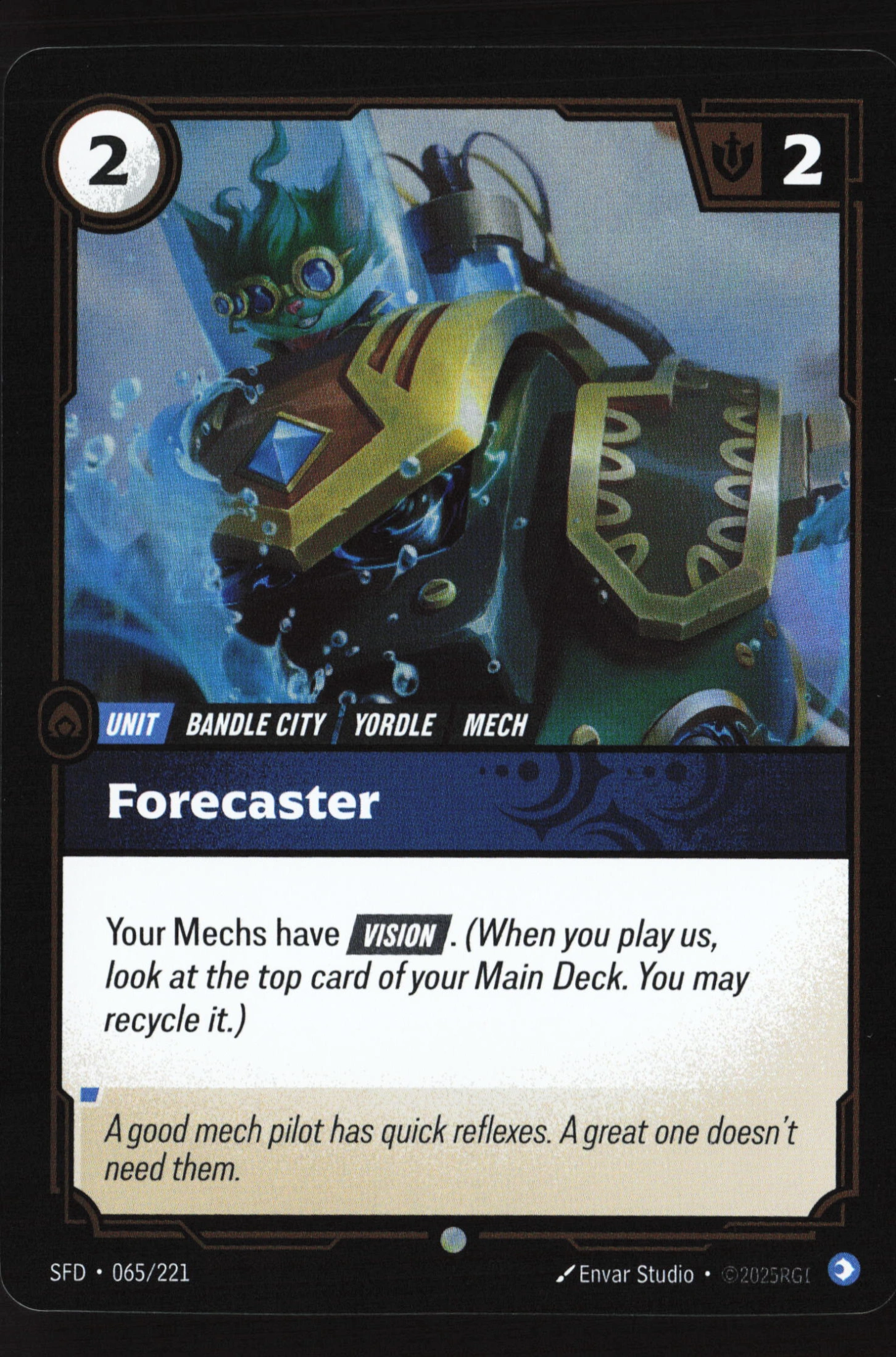 Forecaster (SFD 065) — Voorkant
