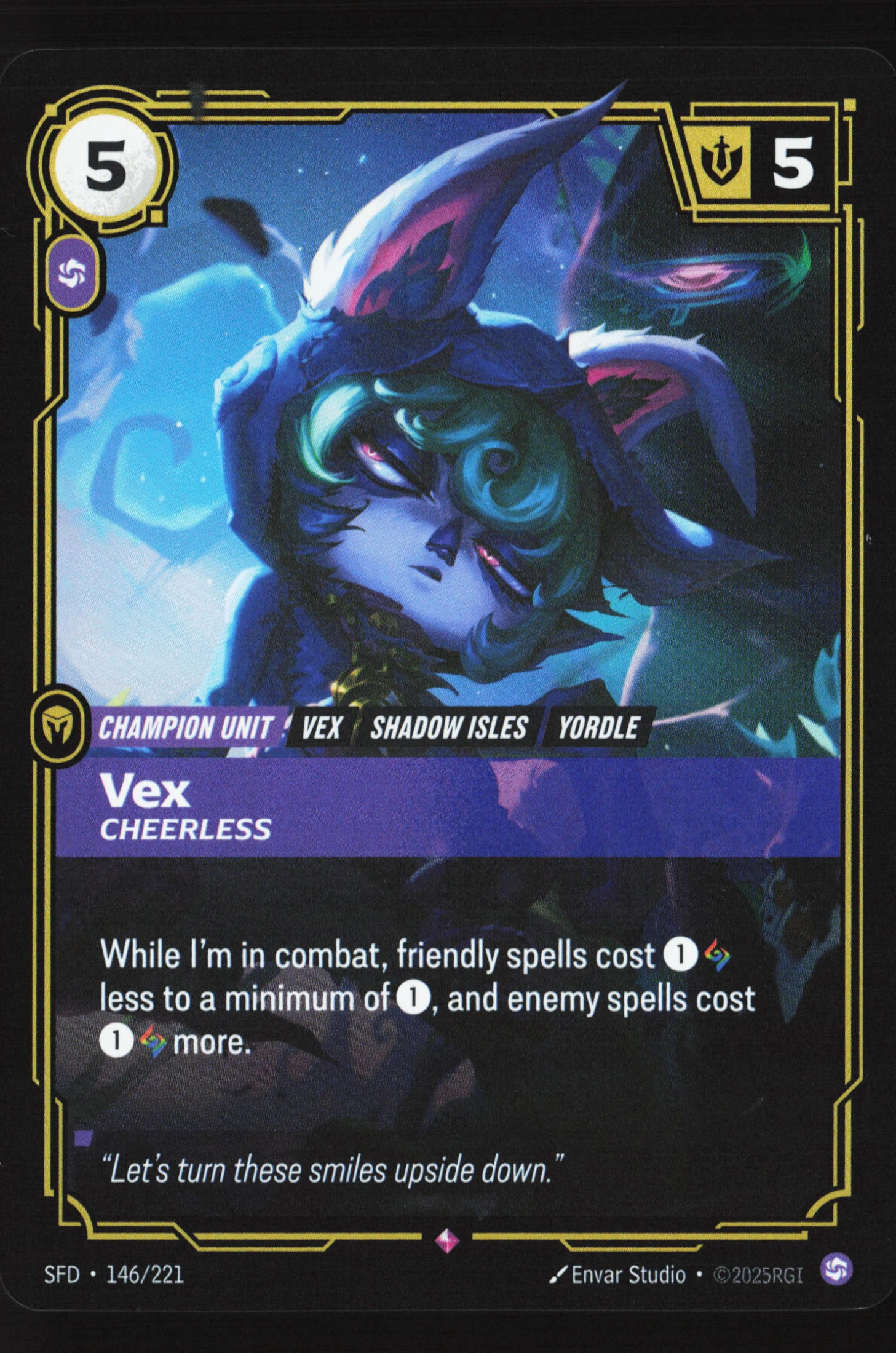 Vex, Cheerless (SFD 146) — Voorkant