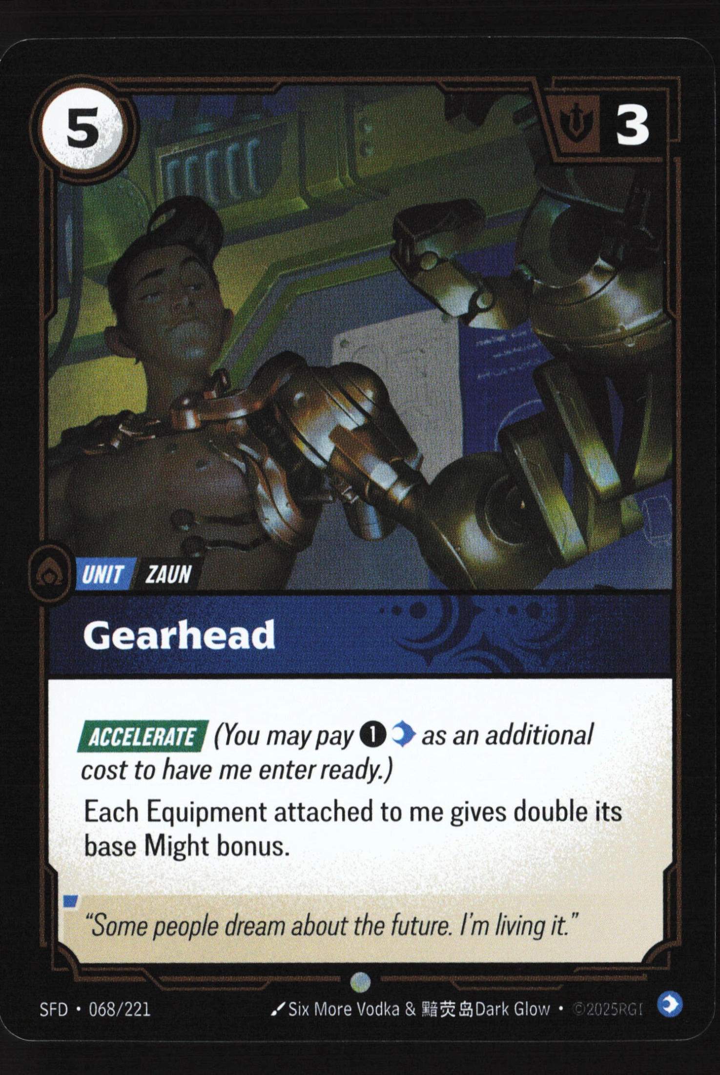 Gearhead (SFD 068) — Voorkant