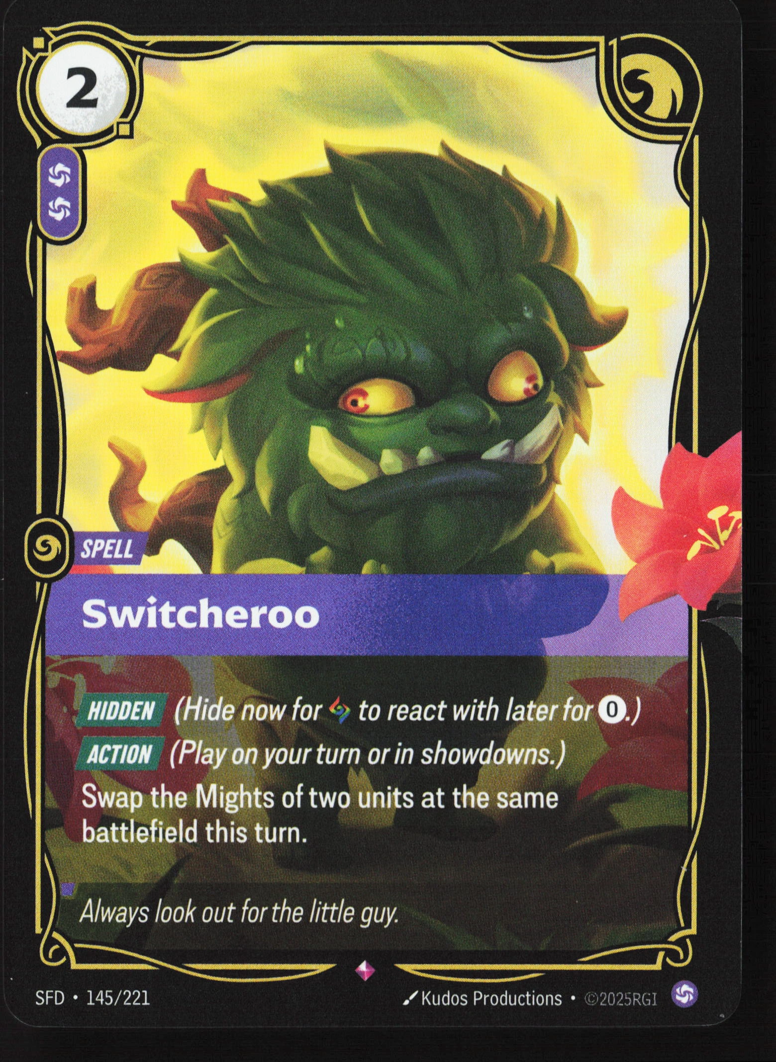 Switcheroo (SFD 145) — Voorkant