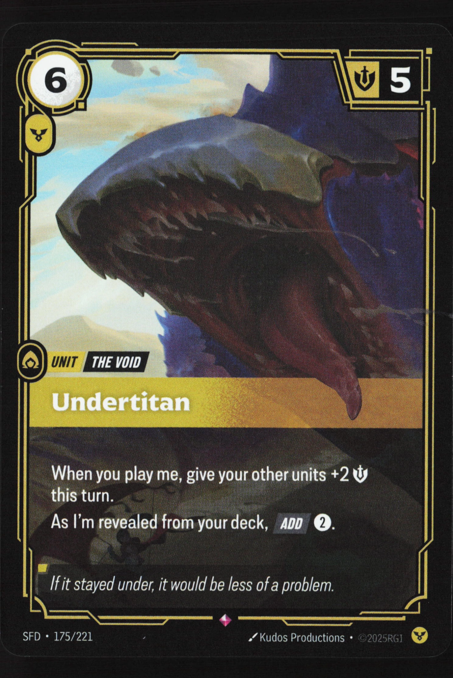 Undertitan (SFD 175) — Voorkant