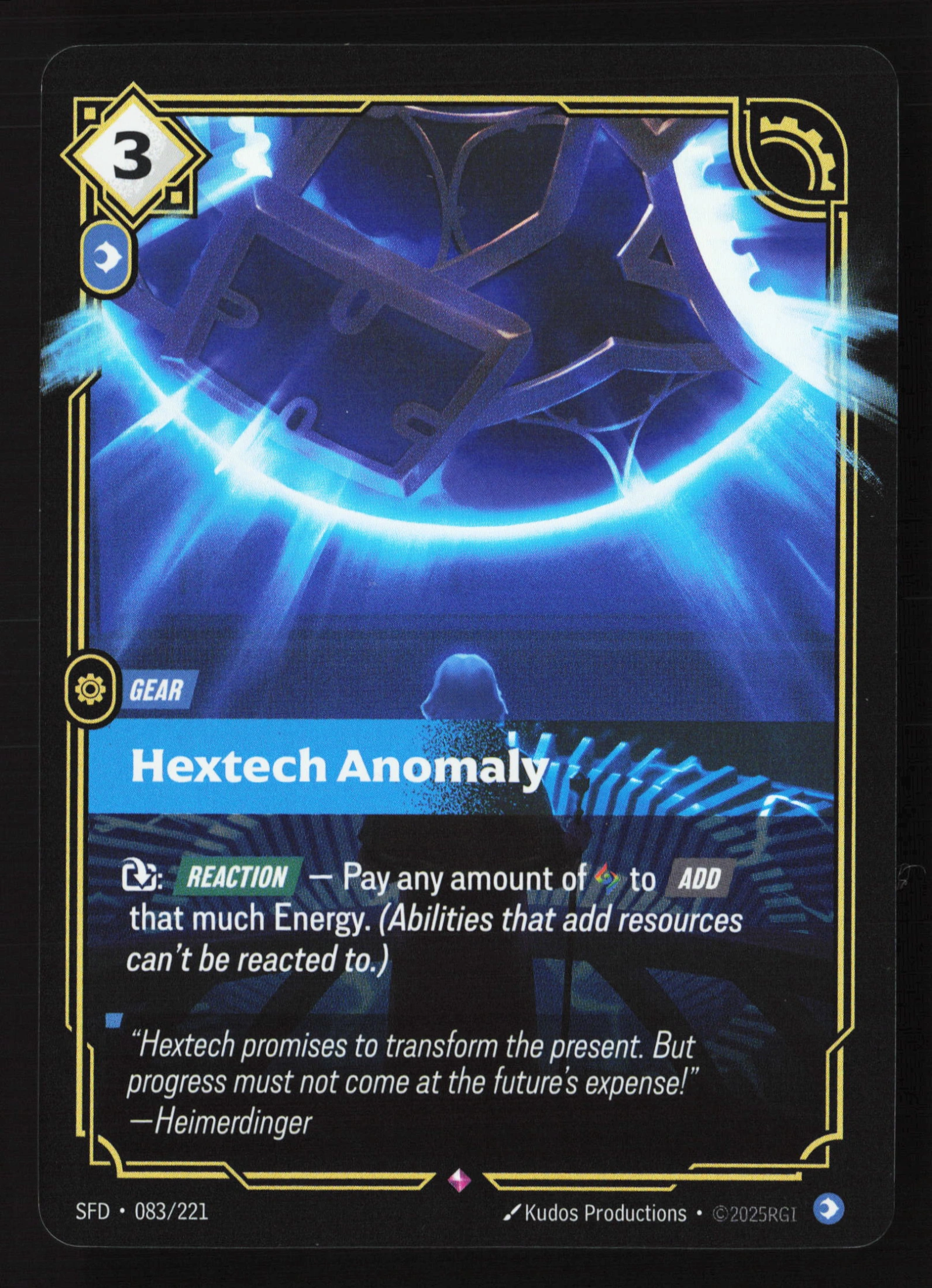 Hextech Anomaly (SFD 083) — Voorkant