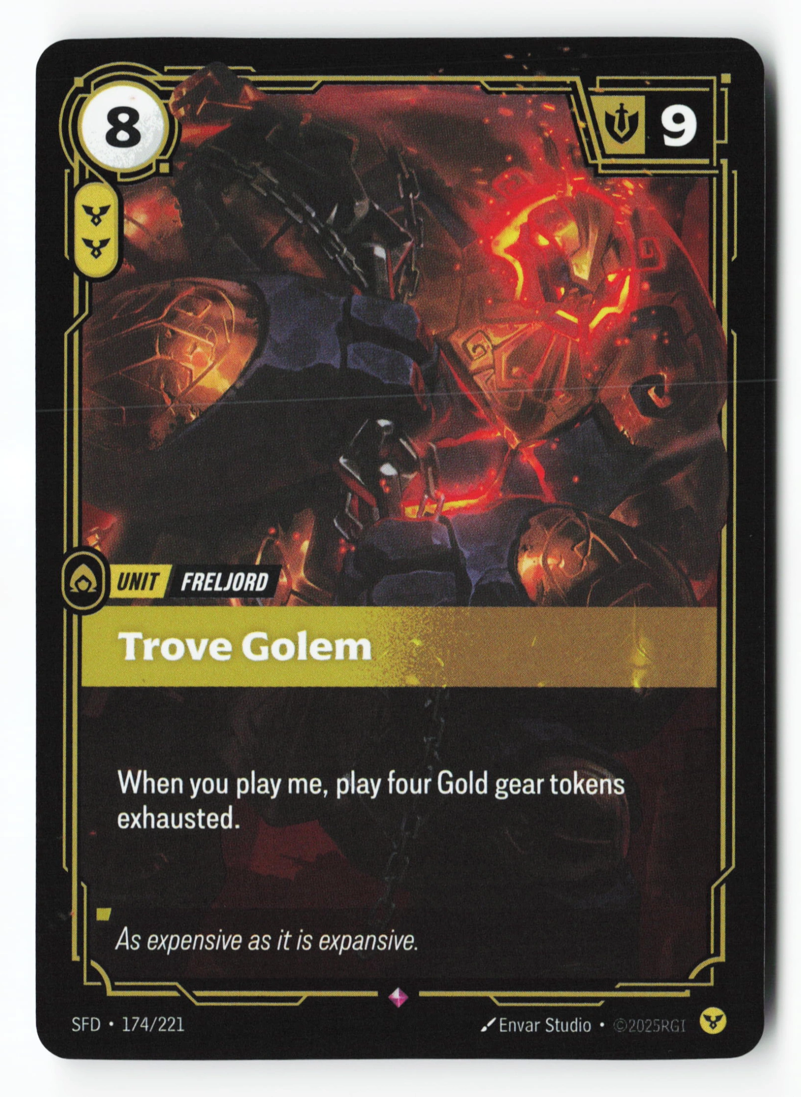 Trove Golem (SFD 174) — Voorkant