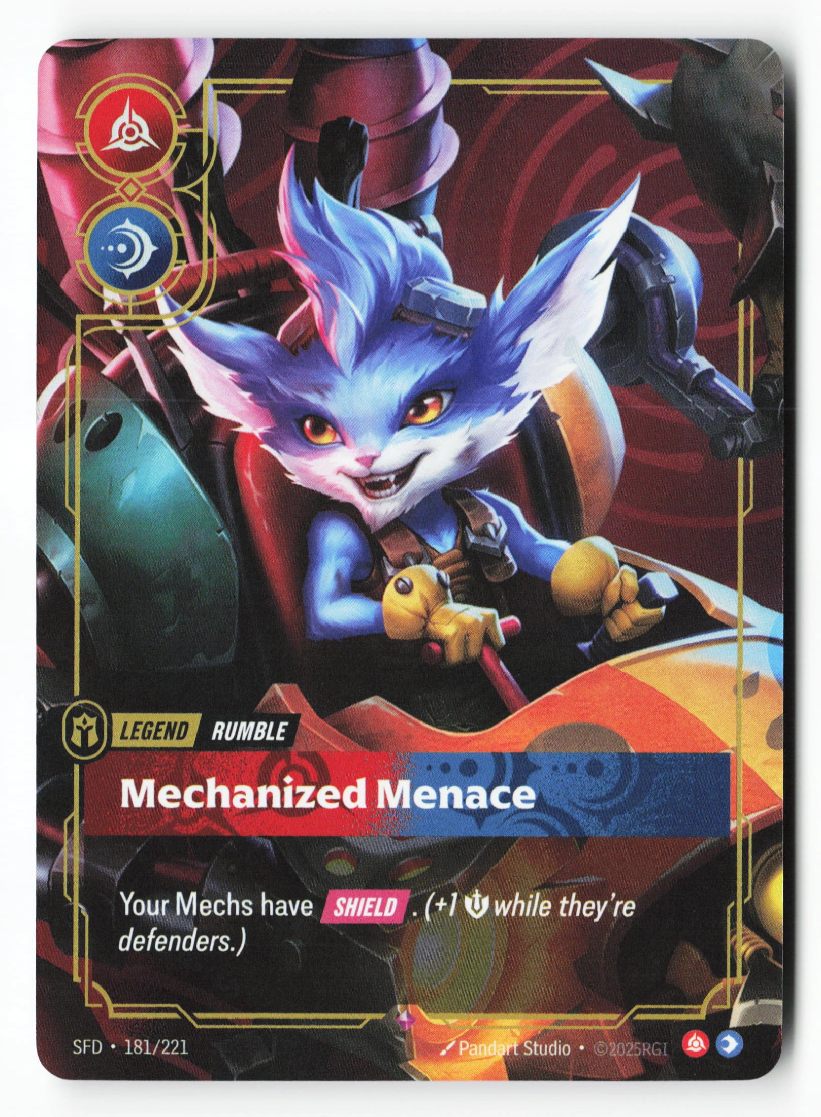 Mechanized Menace (SFD 181) — Voorkant