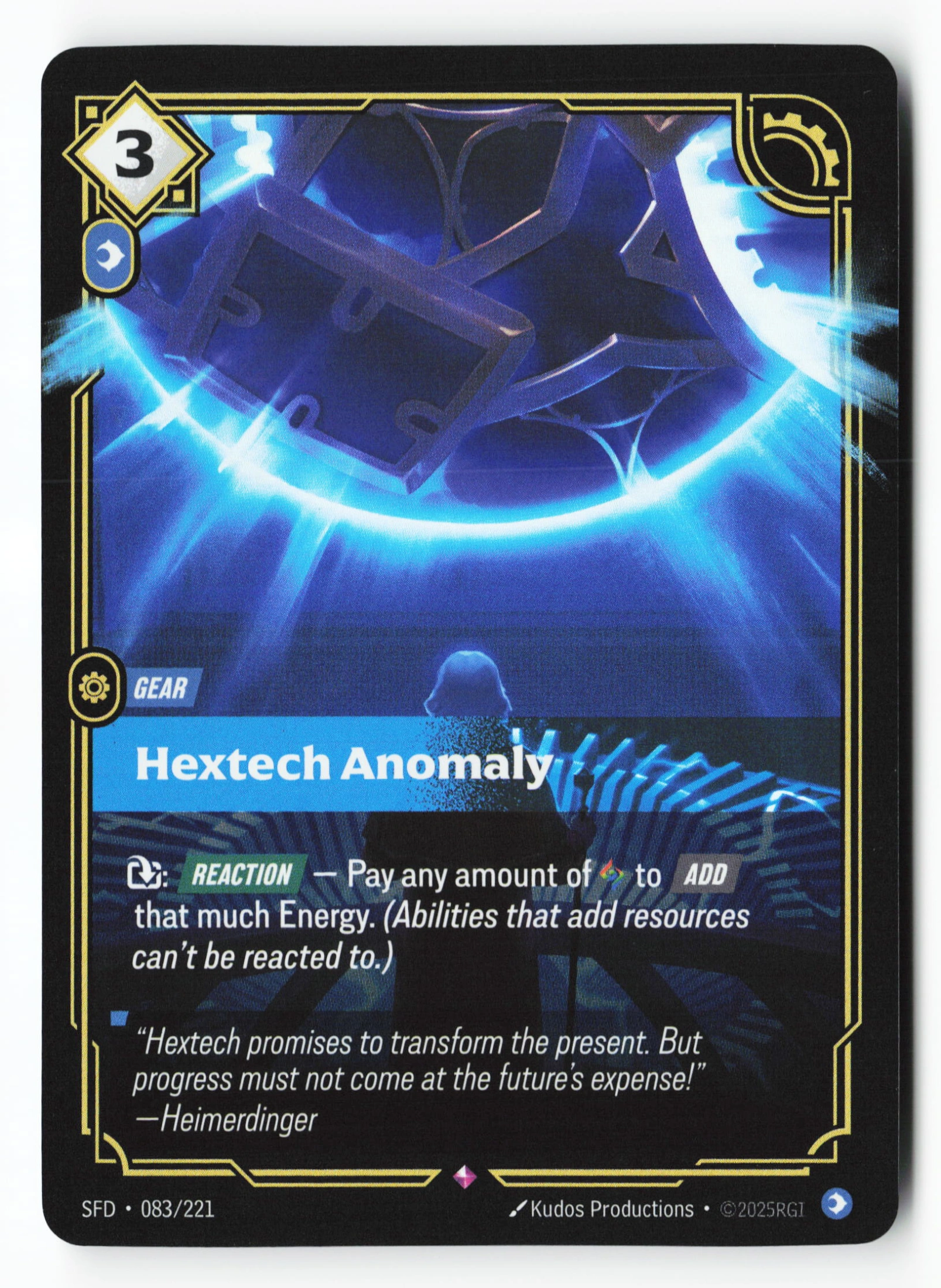 Hextech Anomaly (SFD 083) — Voorkant