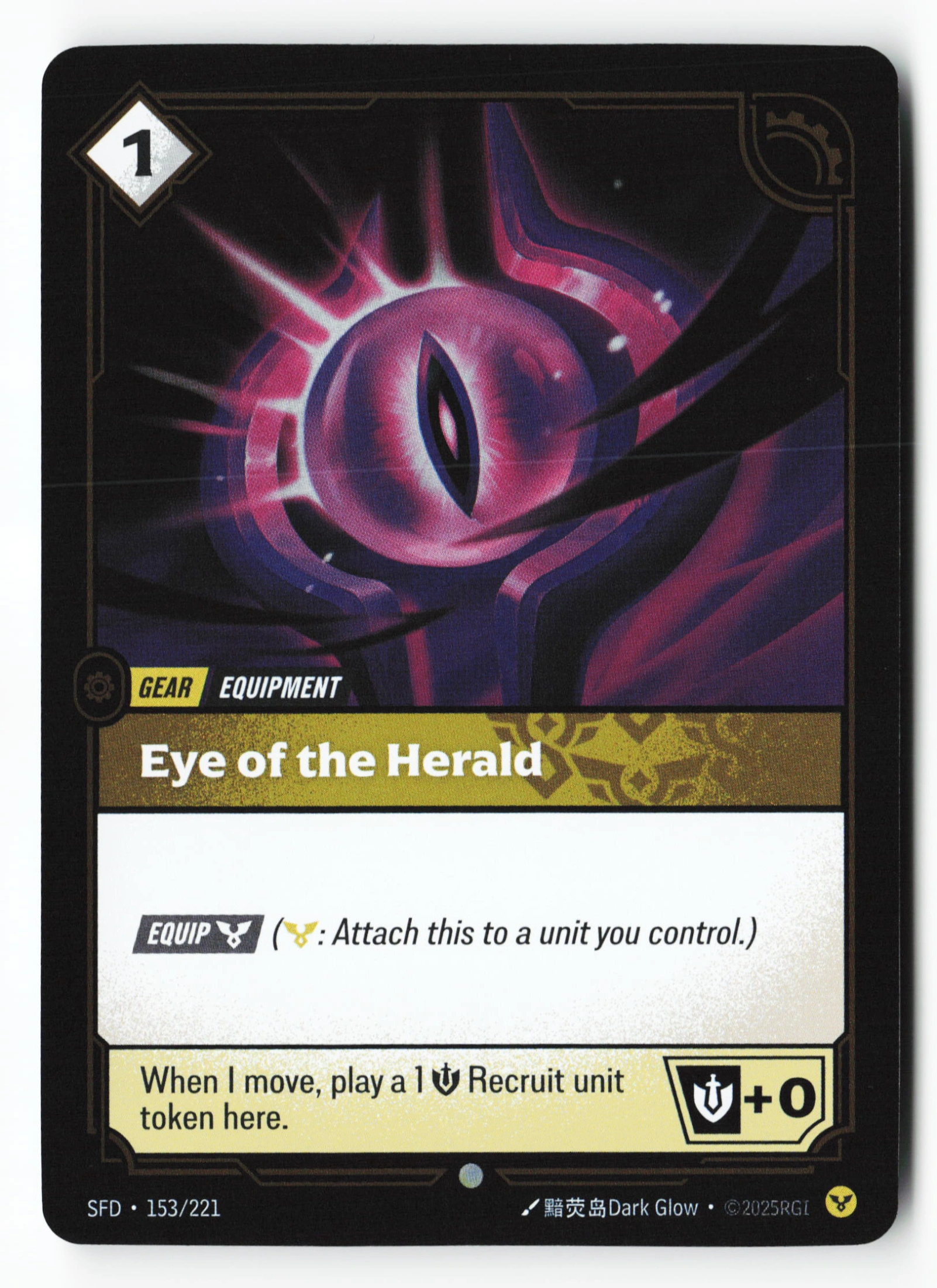 Eye Of The Herald (SFD 153) — Voorkant