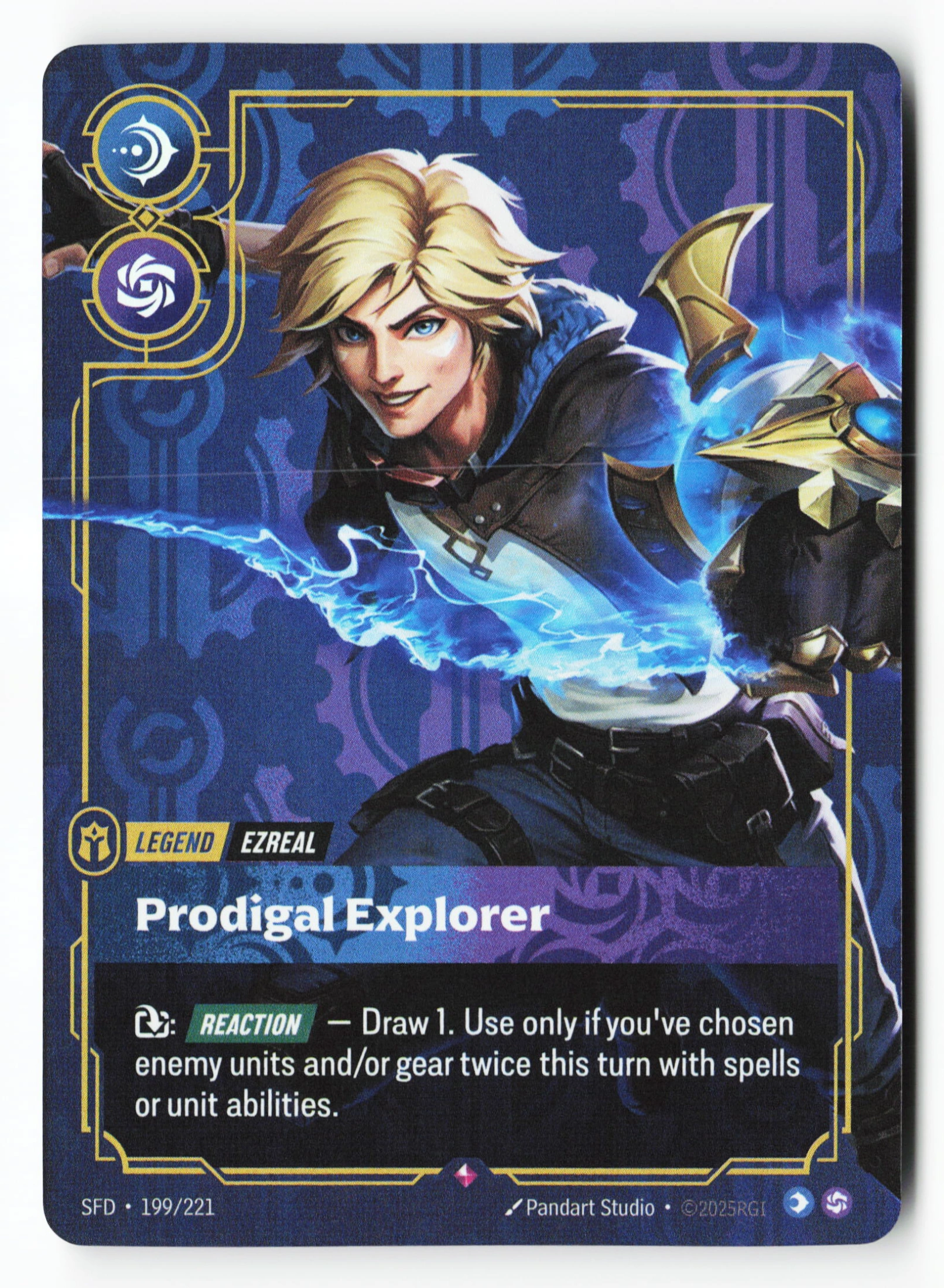 Prodigal Explorer (SFD 199) — Voorkant