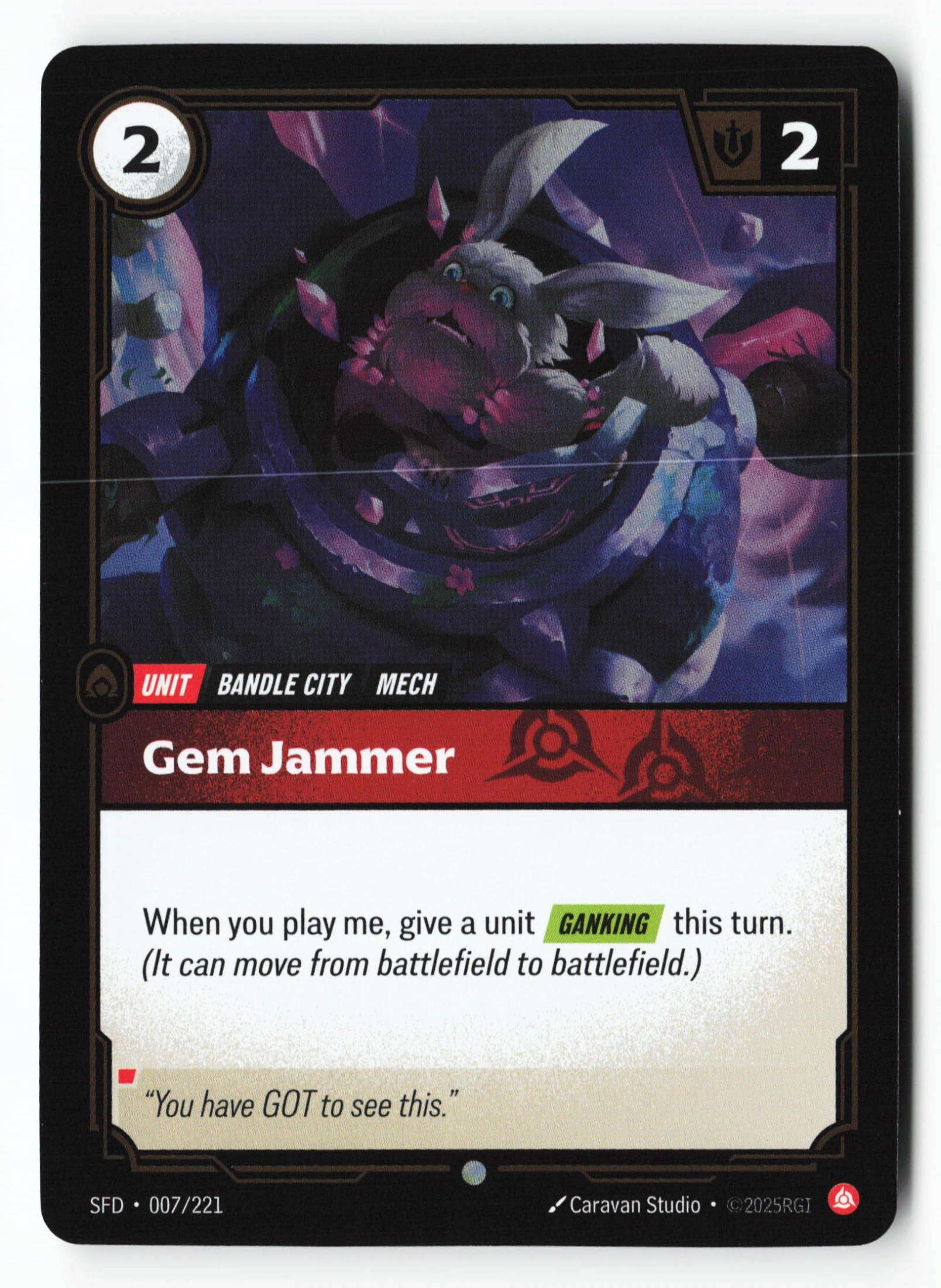Gem Jammer (SFD 007) — Voorkant