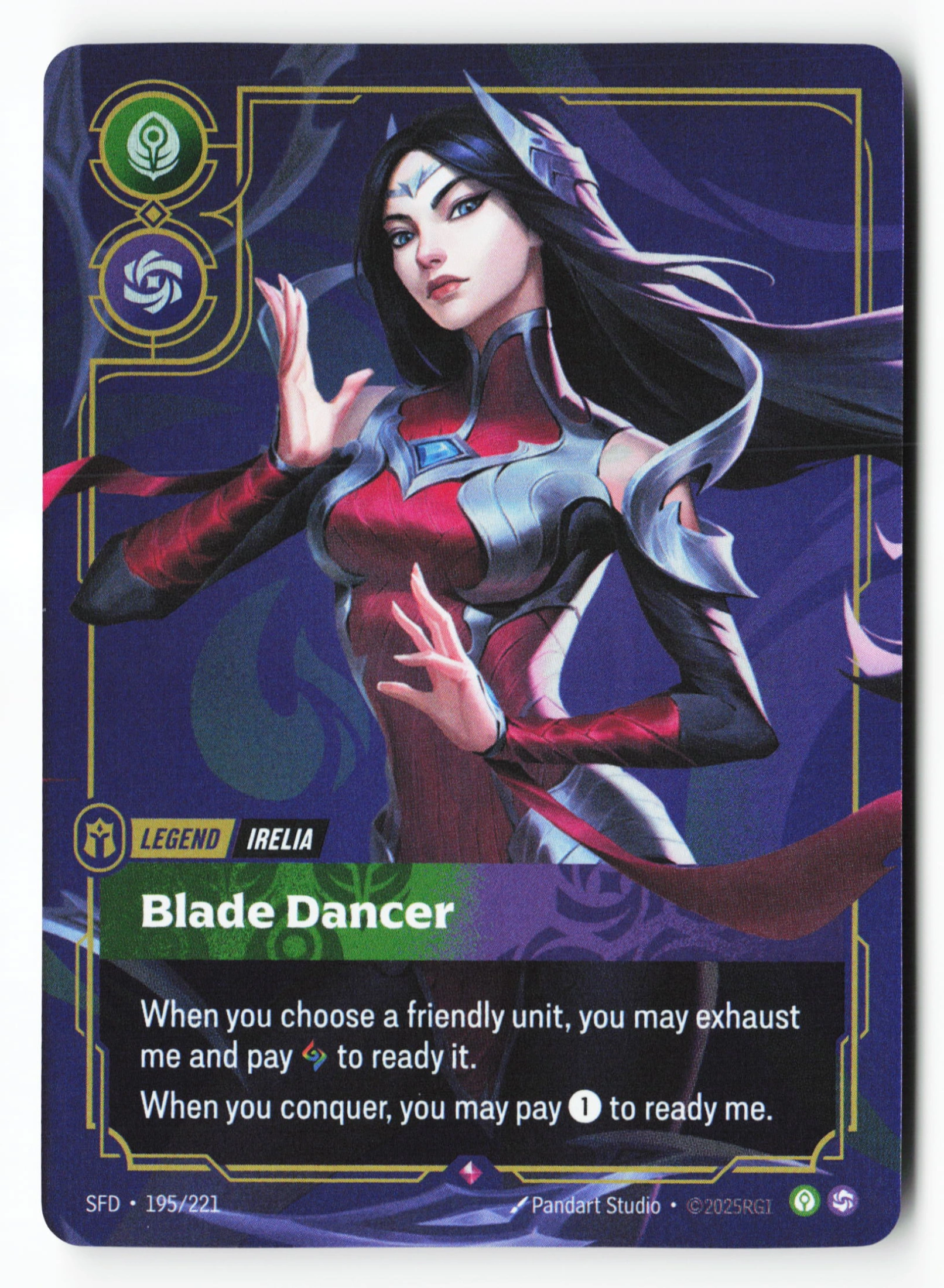 Blade Dancer (SFD 195) — Voorkant