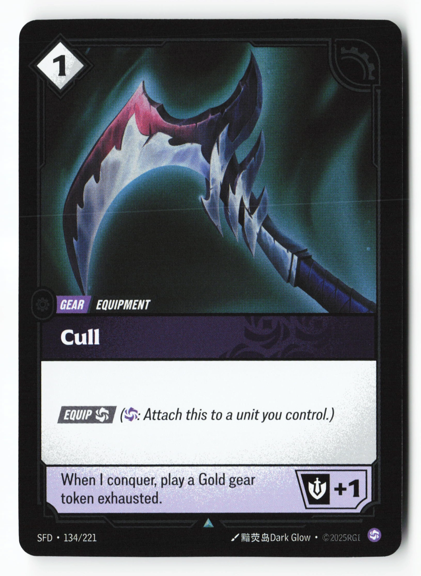 Cull (SFD 134) — Voorkant