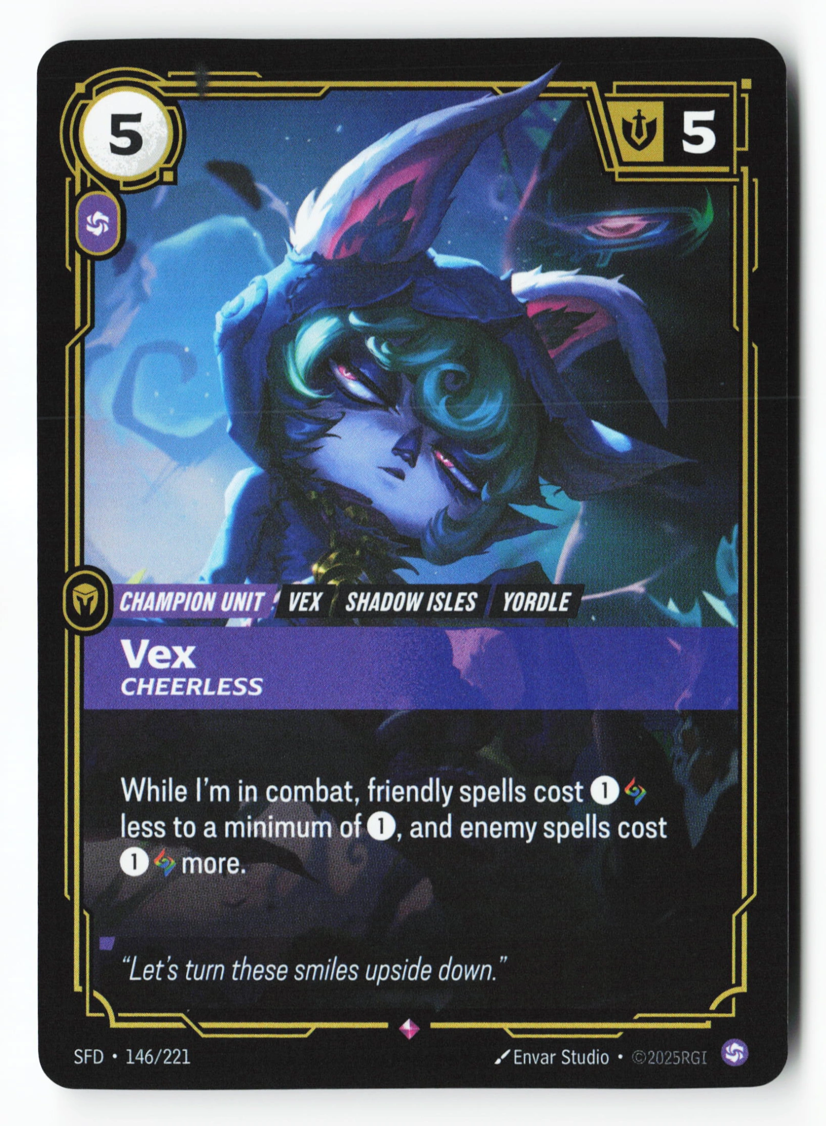 Vex, Cheerless (SFD 146) — Voorkant