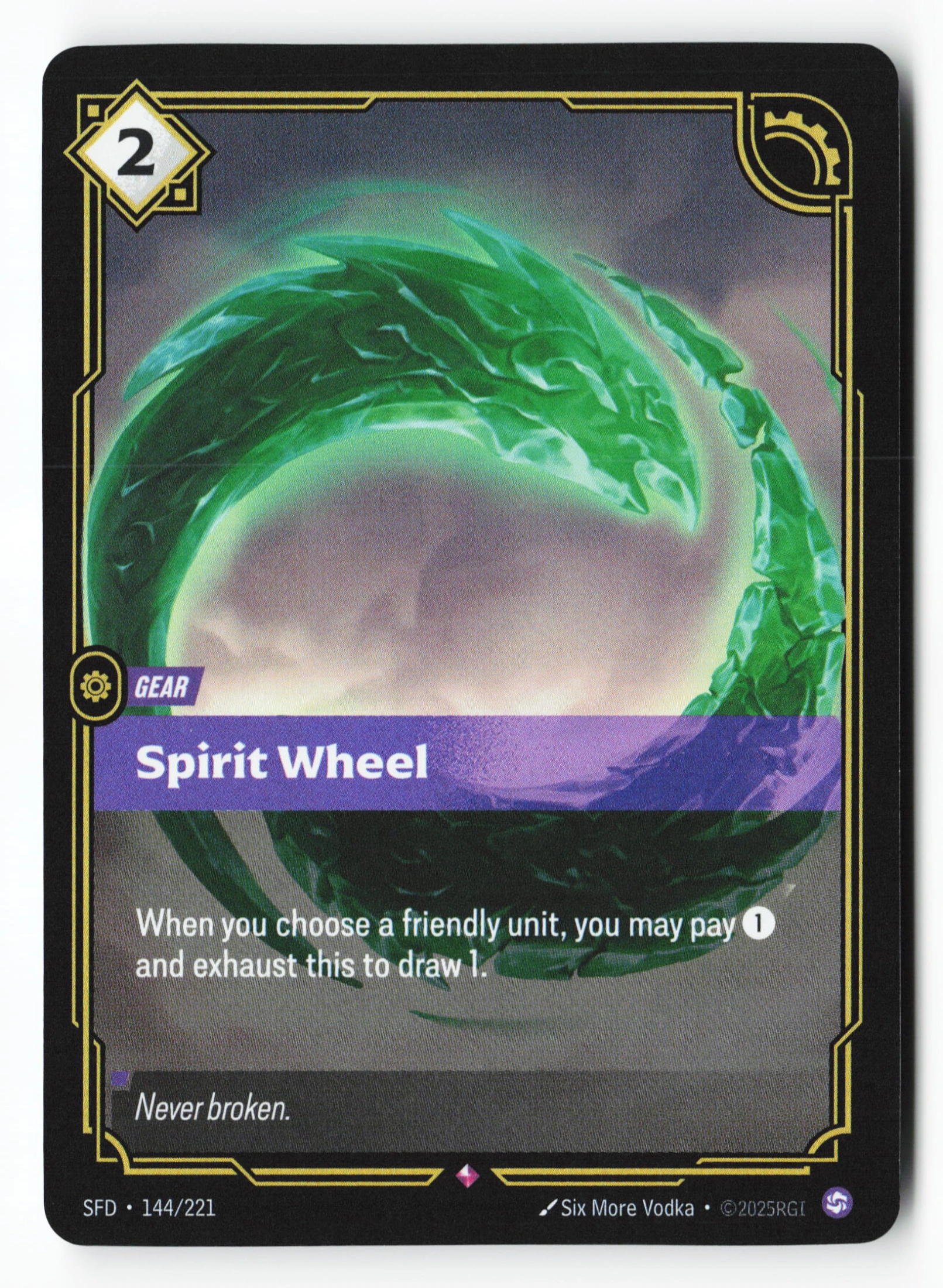 Spirit Wheel (SFD 144) — Voorkant