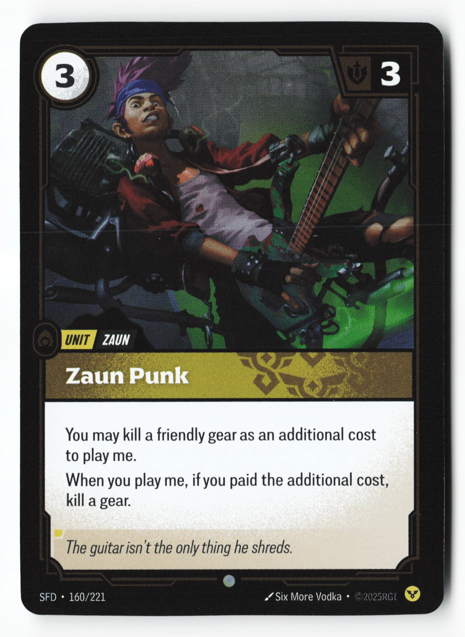 Zaun Punk (SFD 160) — Voorkant