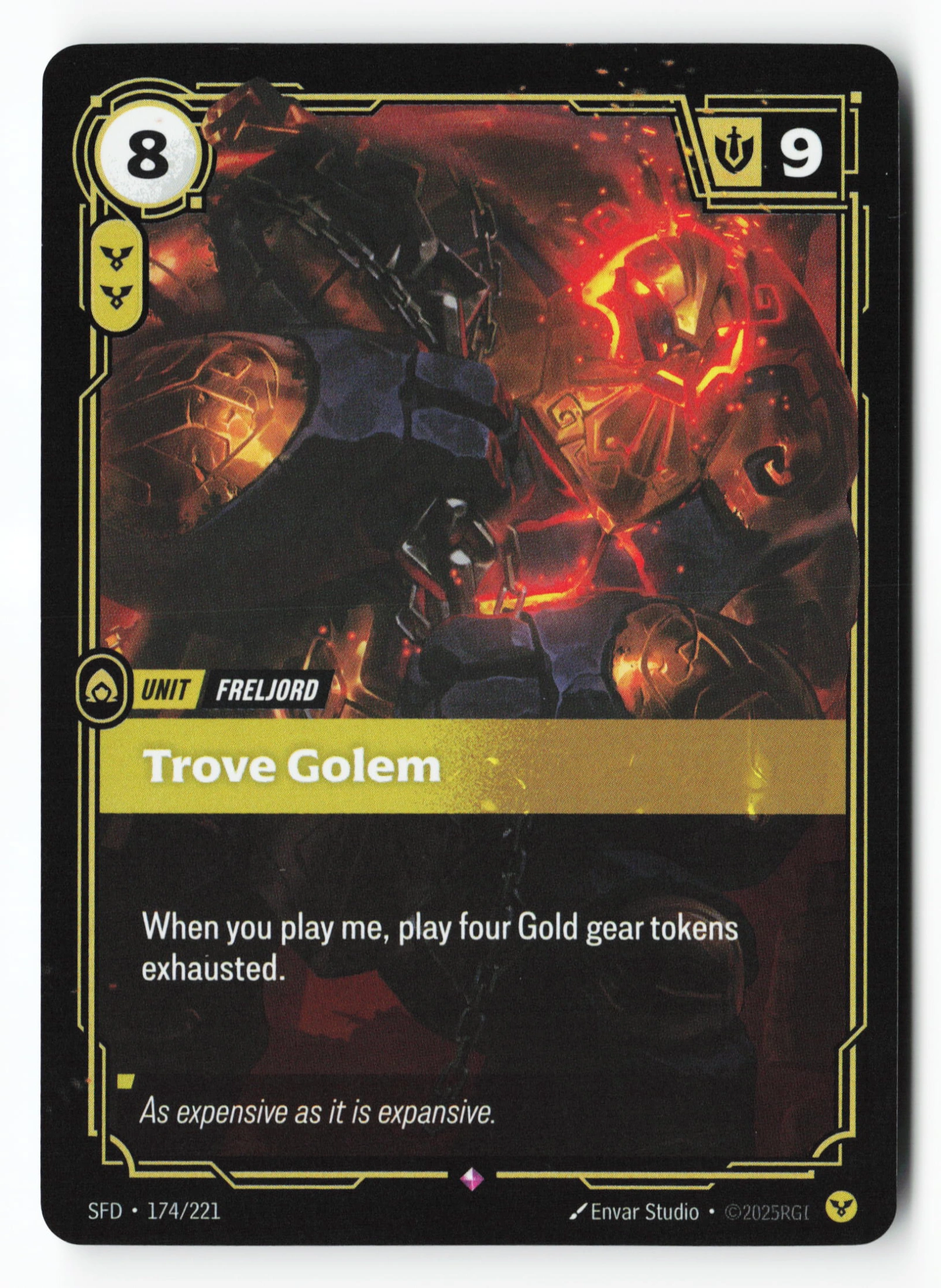 Trove Golem (SFD 174) — Voorkant