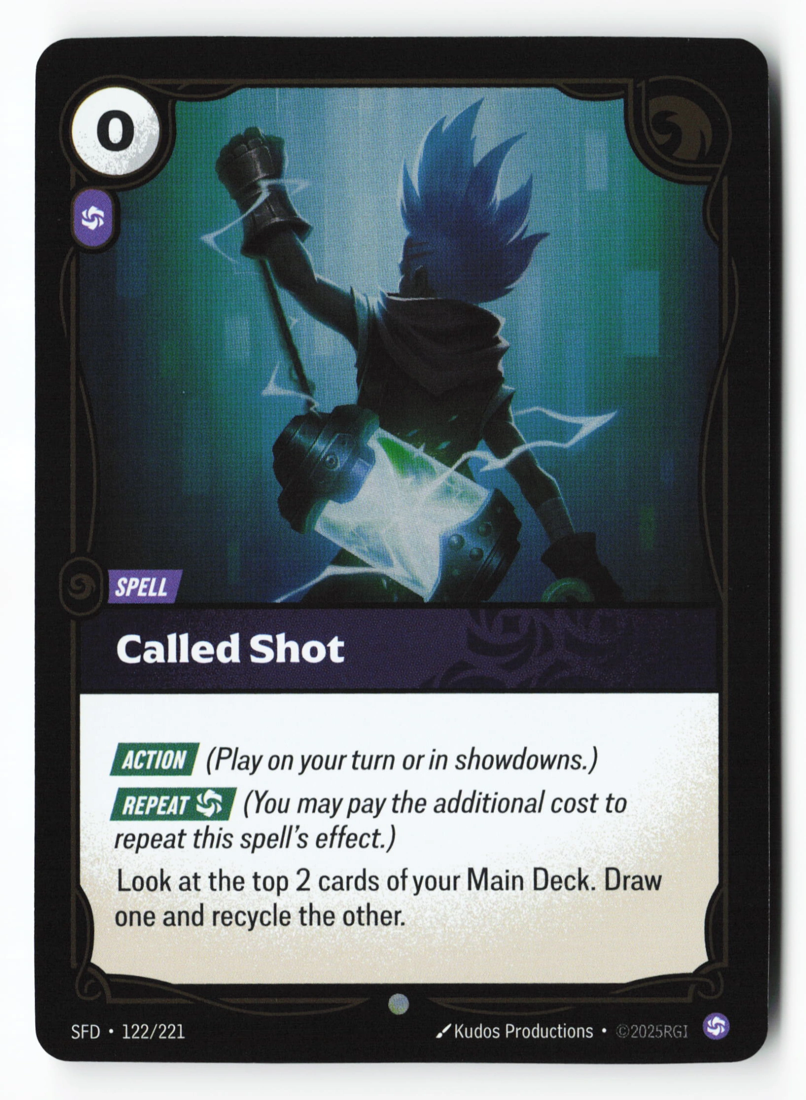 Called Shot (SFD 122) — Voorkant