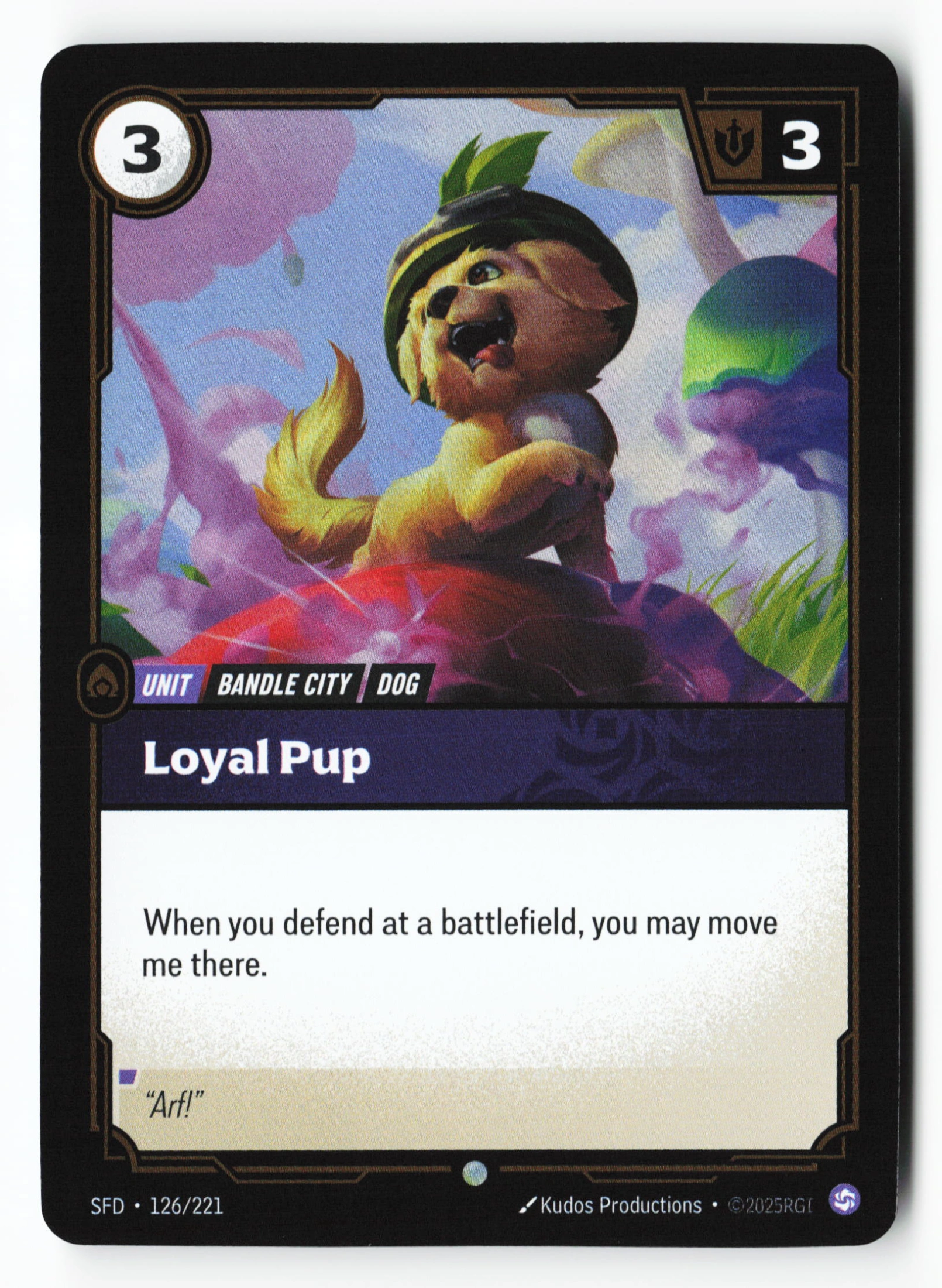 Loyal Pup (SFD 126) — Voorkant