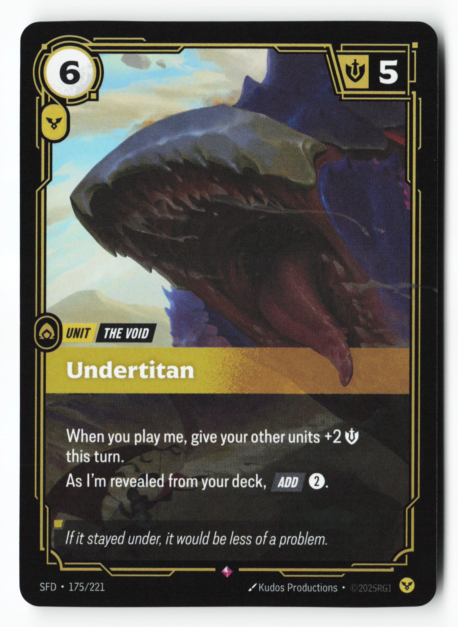 Undertitan (SFD 175) — Voorkant