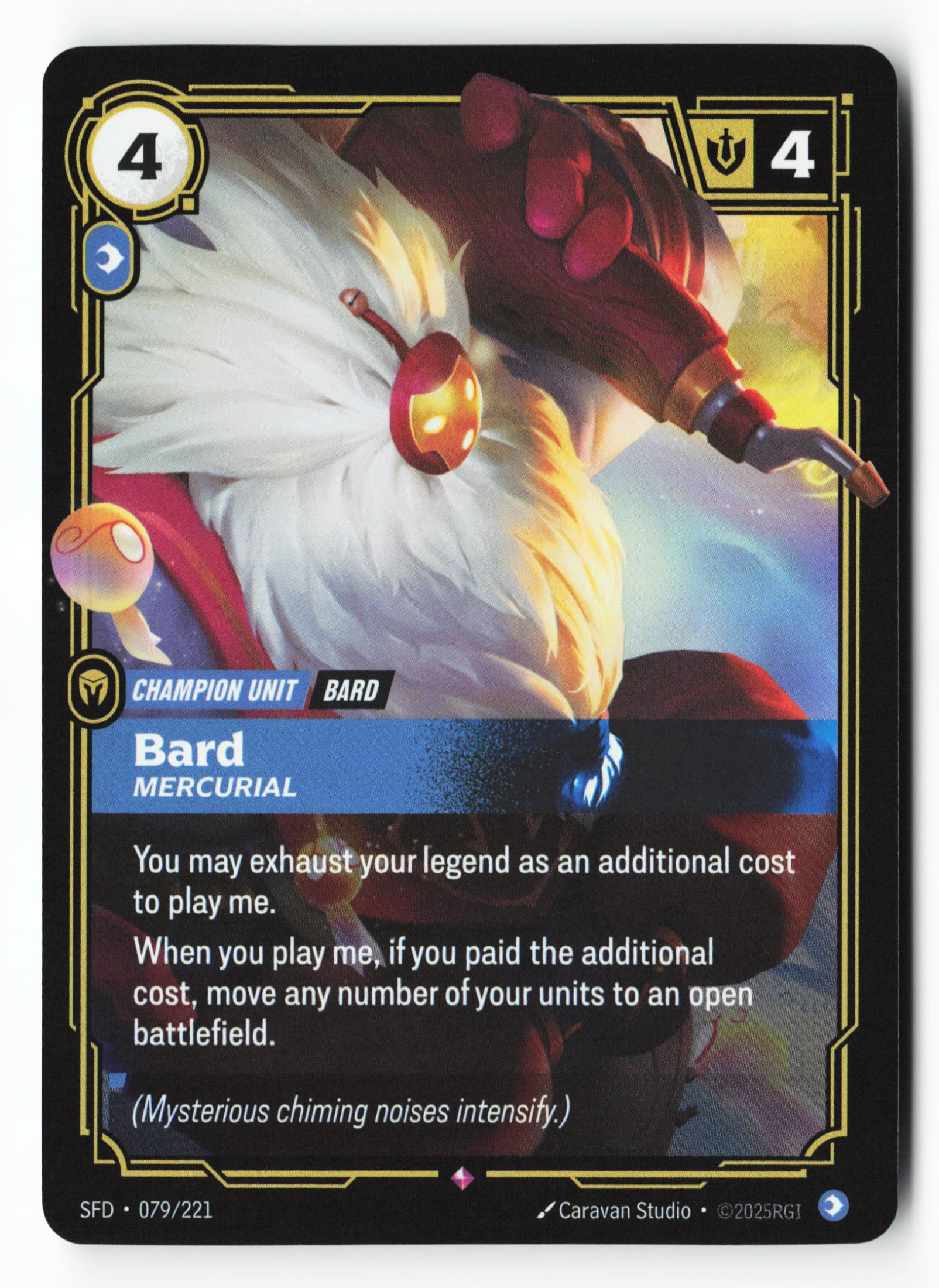 Bard, Mercurial (SFD 079) — Voorkant