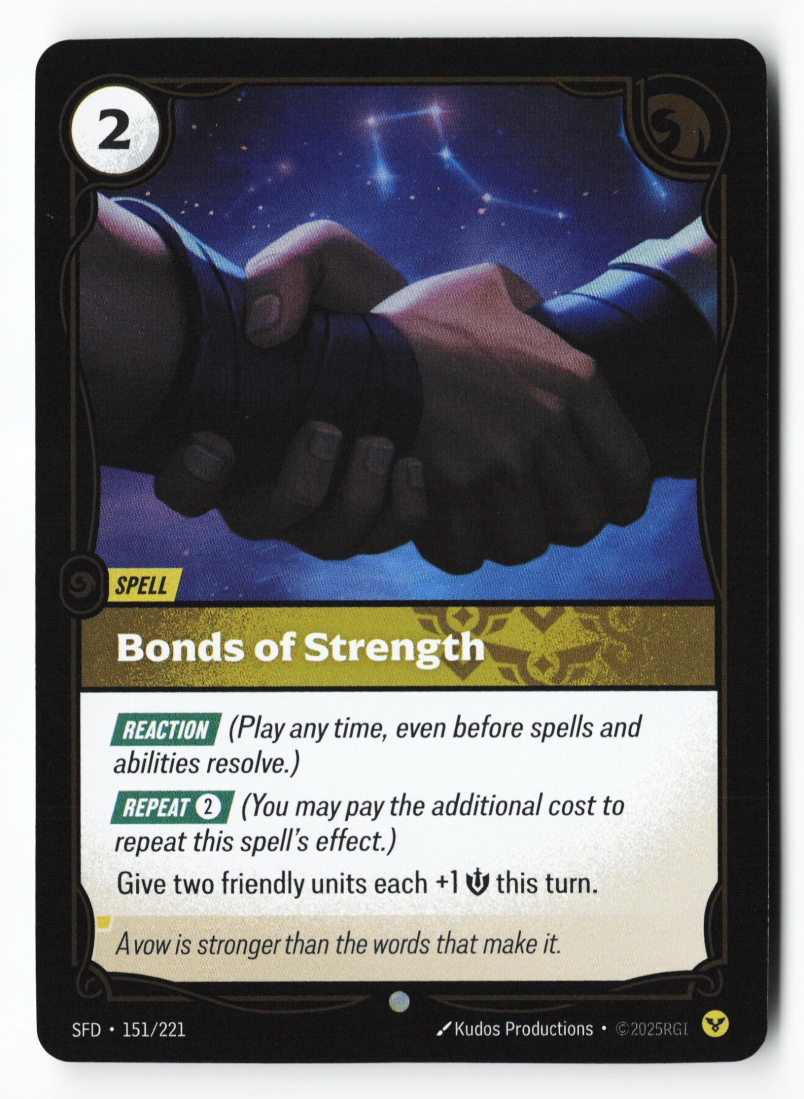 Bonds Of Strength (SFD 151) — Voorkant