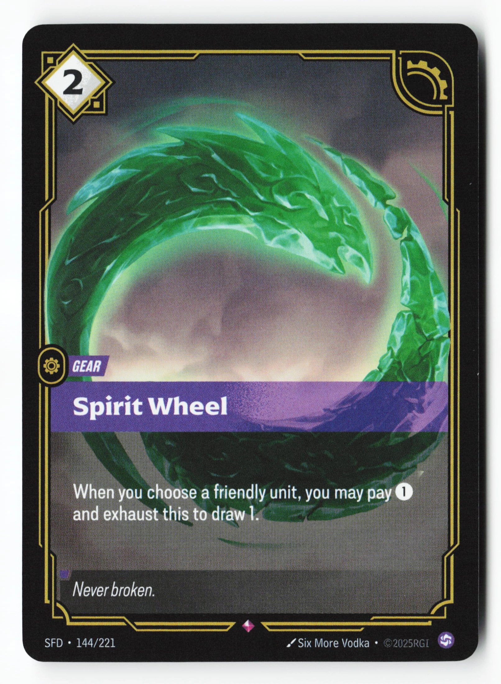Spirit Wheel (SFD 144) — Voorkant