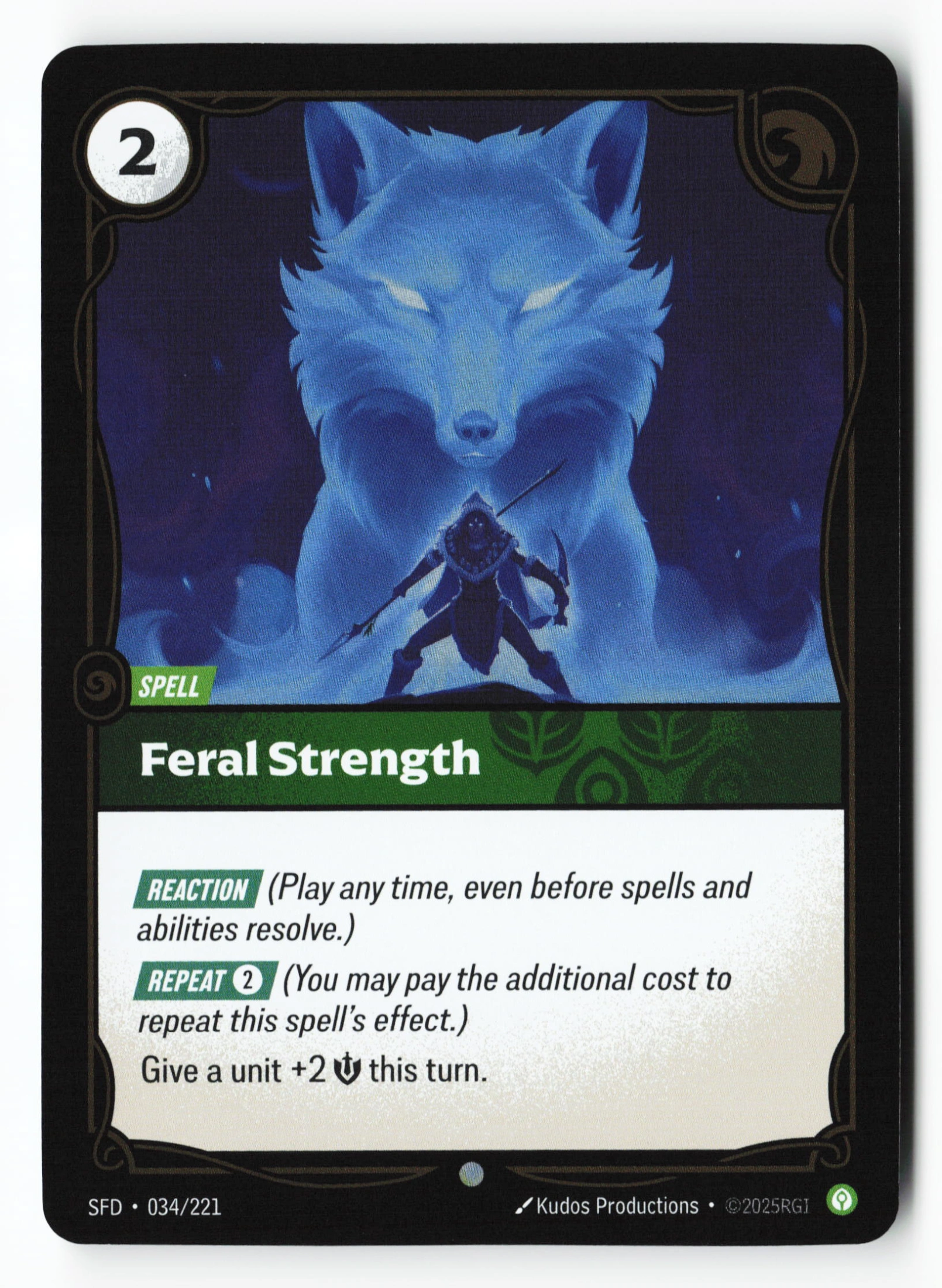 Feral Strength (SFD 034) — Voorkant